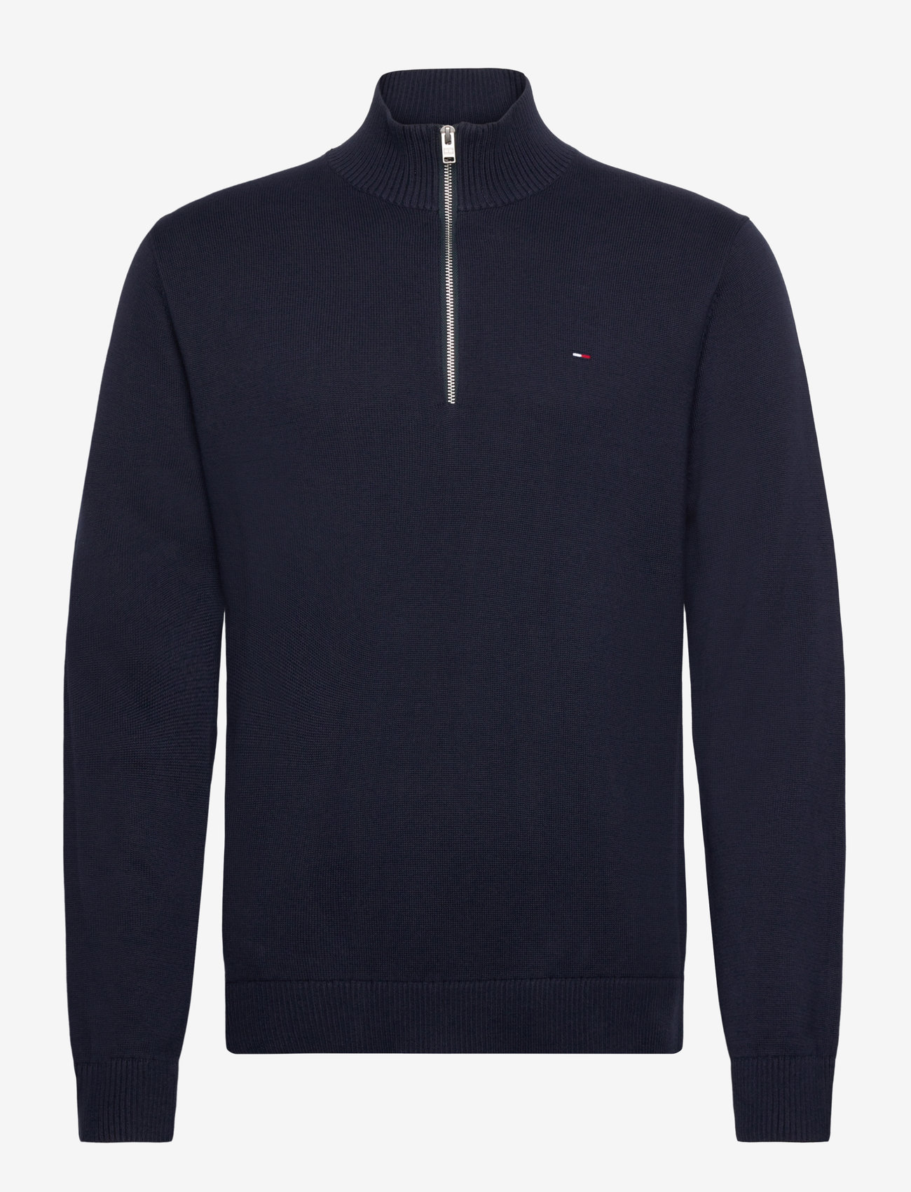 TJM SLM ESS LIGHT ¼ ZIP SWTR EXT - DARK BLUE