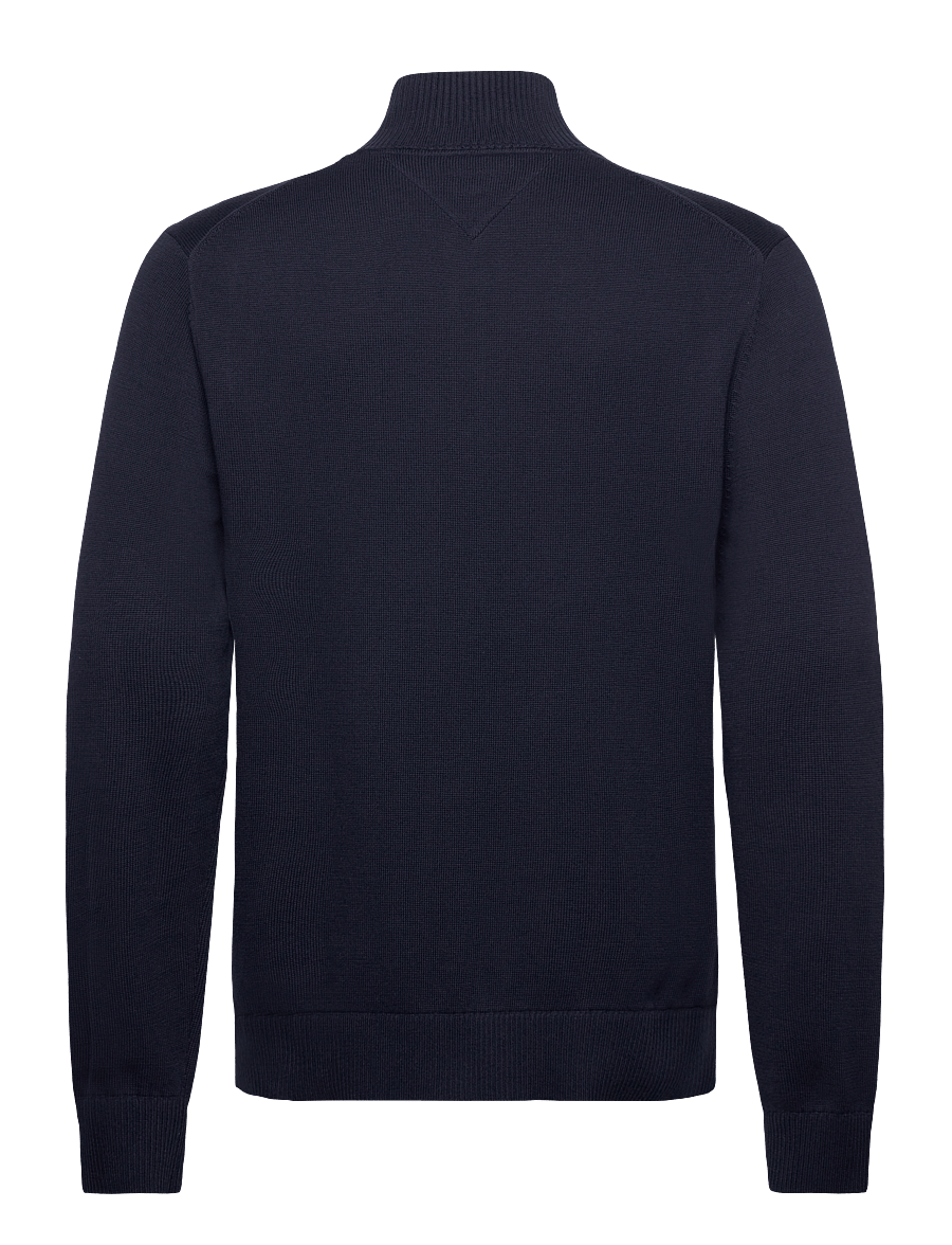 Tommy Jeans - TJM SLM ESS LIGHT ¼ ZIP SWTR EXT - pullover mit halbem reißverschluss - dark blue - 2