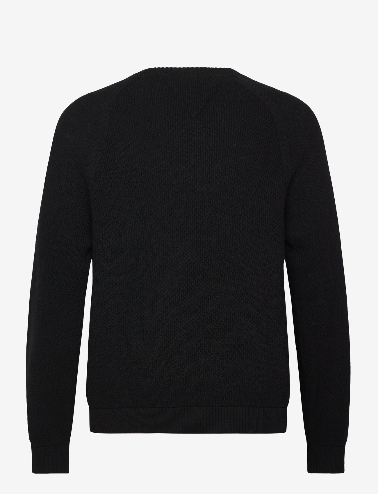 Tommy Jeans - TJM SLIM RAGLAN LINEAR SWEATER - sweatshirts - black - 2
