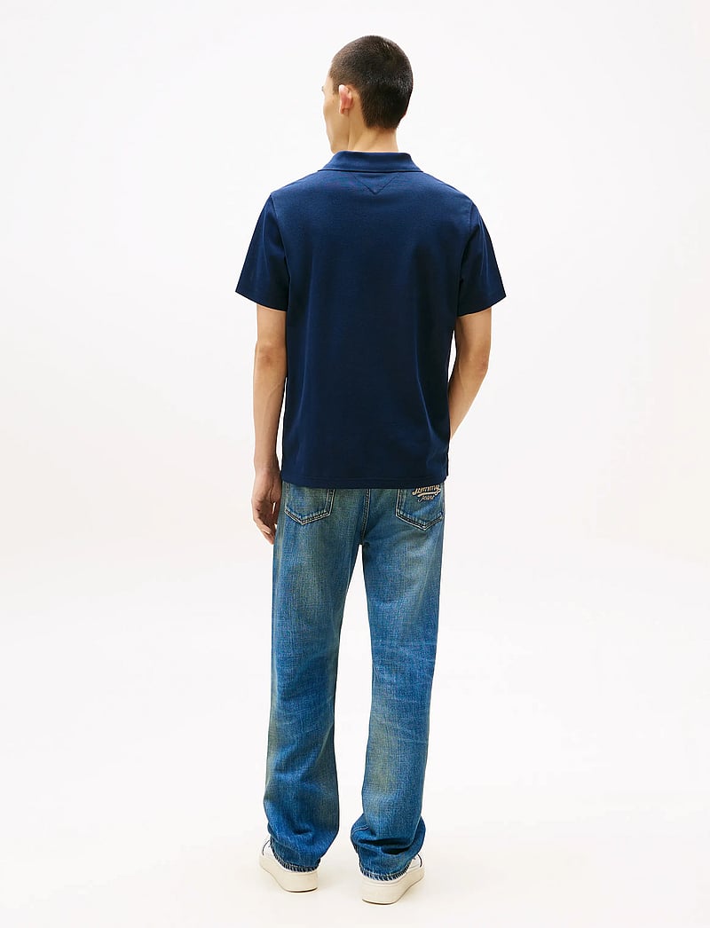 Tommy Jeans - TJM SKIPPER COLLAR REG POLO - dark night navy - 4