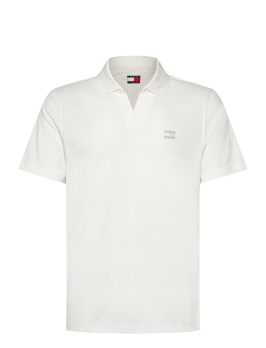 Tommy Jeans - TJM SKIPPER COLLAR REG POLO - ecru - 1