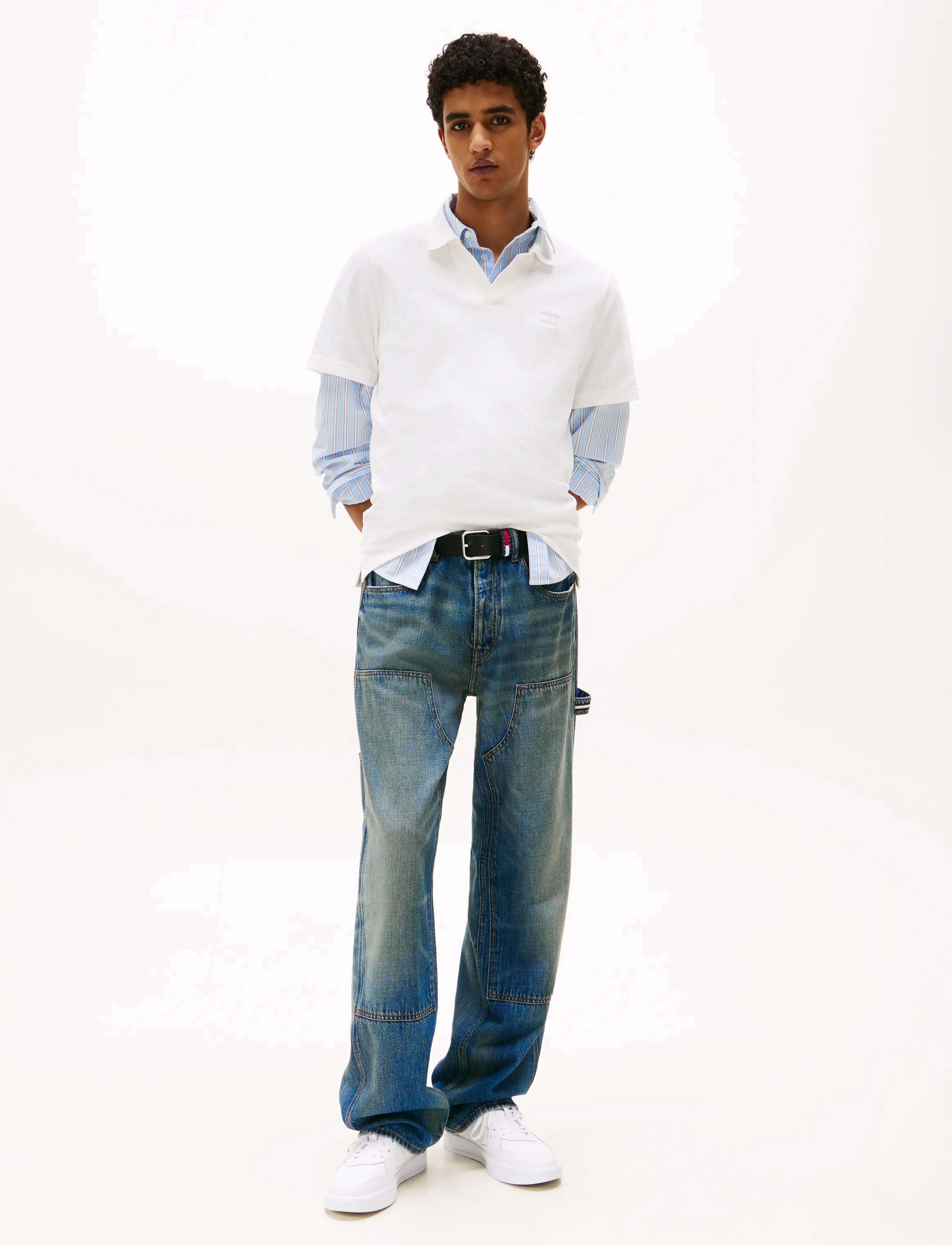 Tommy Jeans - TJM SKIPPER COLLAR REG POLO - ecru - 3