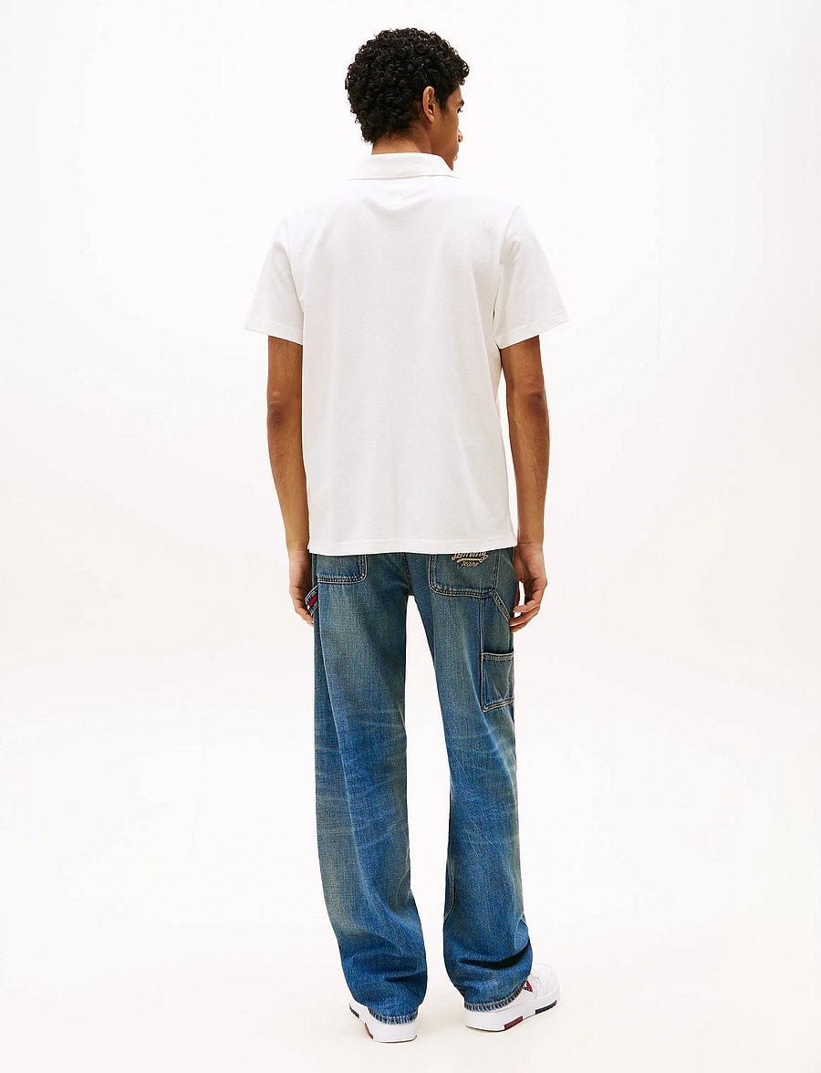 Tommy Jeans - TJM SKIPPER COLLAR REG POLO - ecru - 4