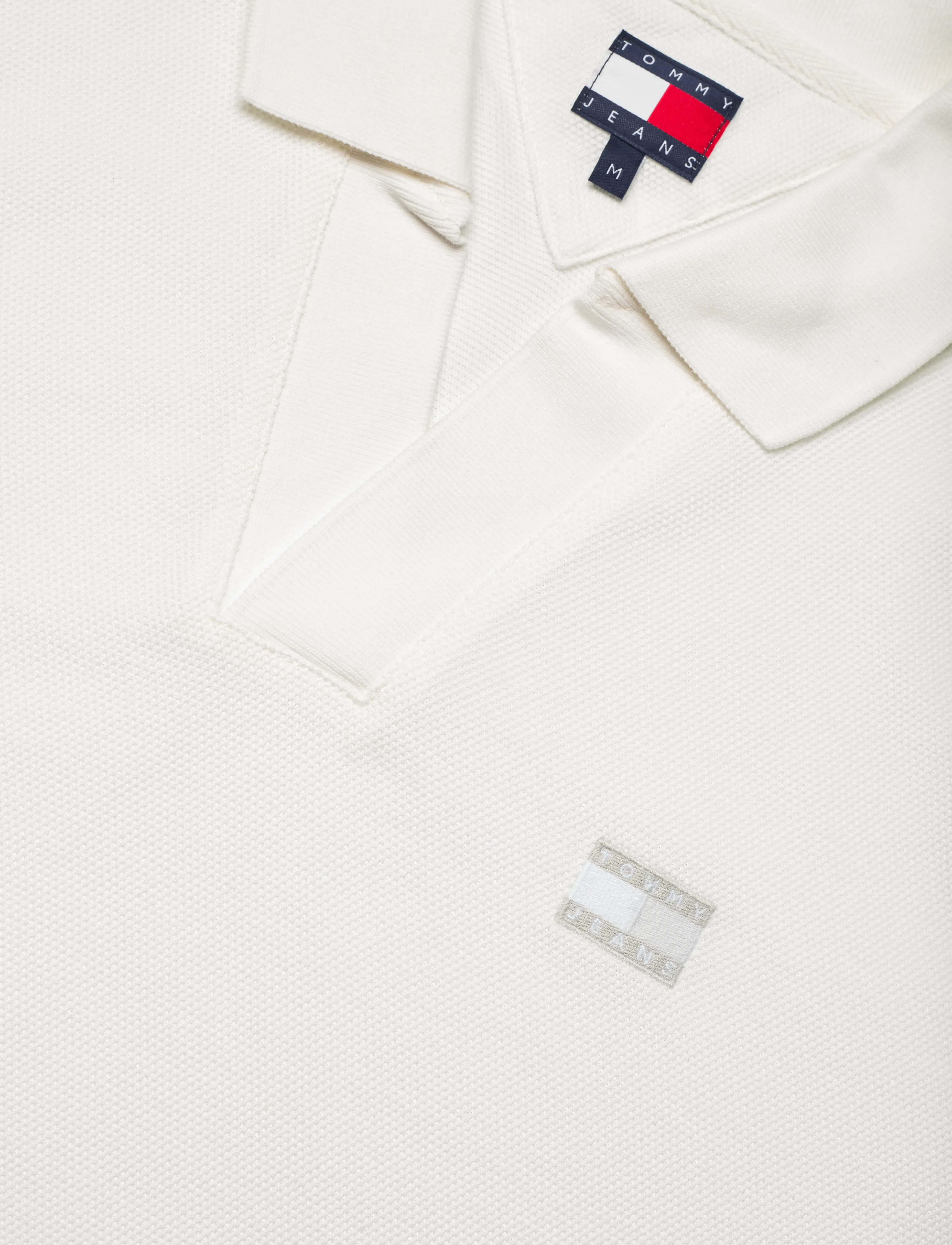 Tommy Jeans - TJM SKIPPER COLLAR REG POLO - ecru - 5