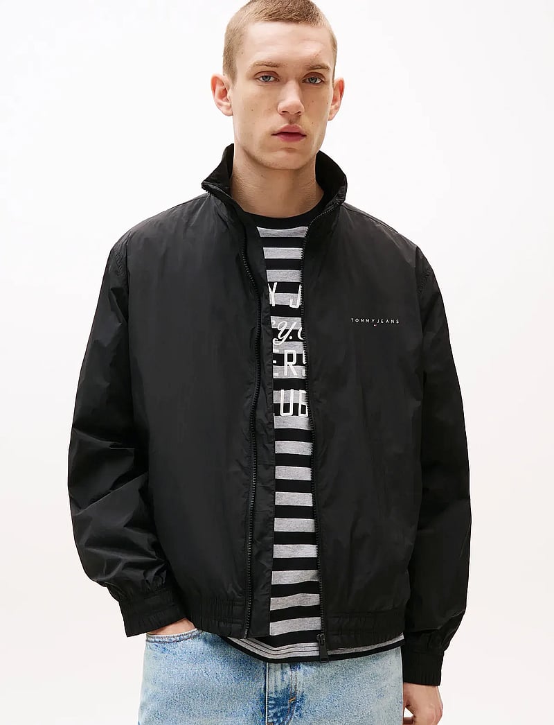 Tommy Jeans - TJM LW ESSENTIAL JACKET - höstjackor - black - 0