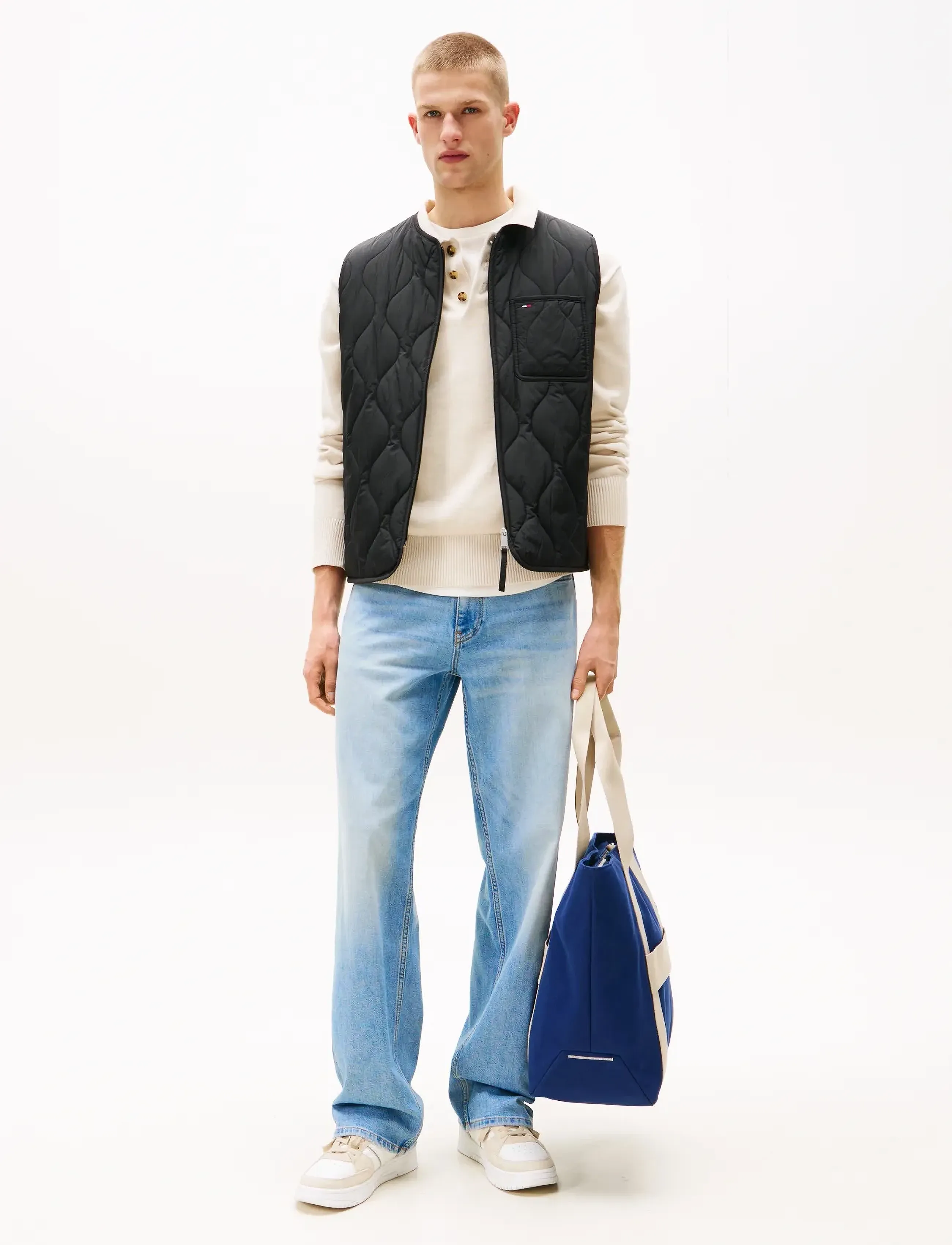 Tommy Jeans - TJM QUILTED VEST EXT - black - 3