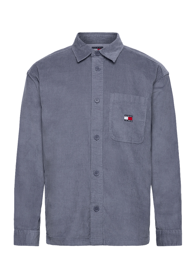 Tommy Jeans - TJM BRICK CORD OVERSHIRT EXT - cordhemden - blue moment - 1