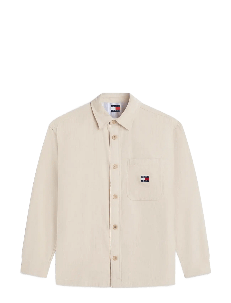 Tommy Jeans - TJM BRICK CORD OVERSHIRT EXT - Überhemden - classic beige - 1