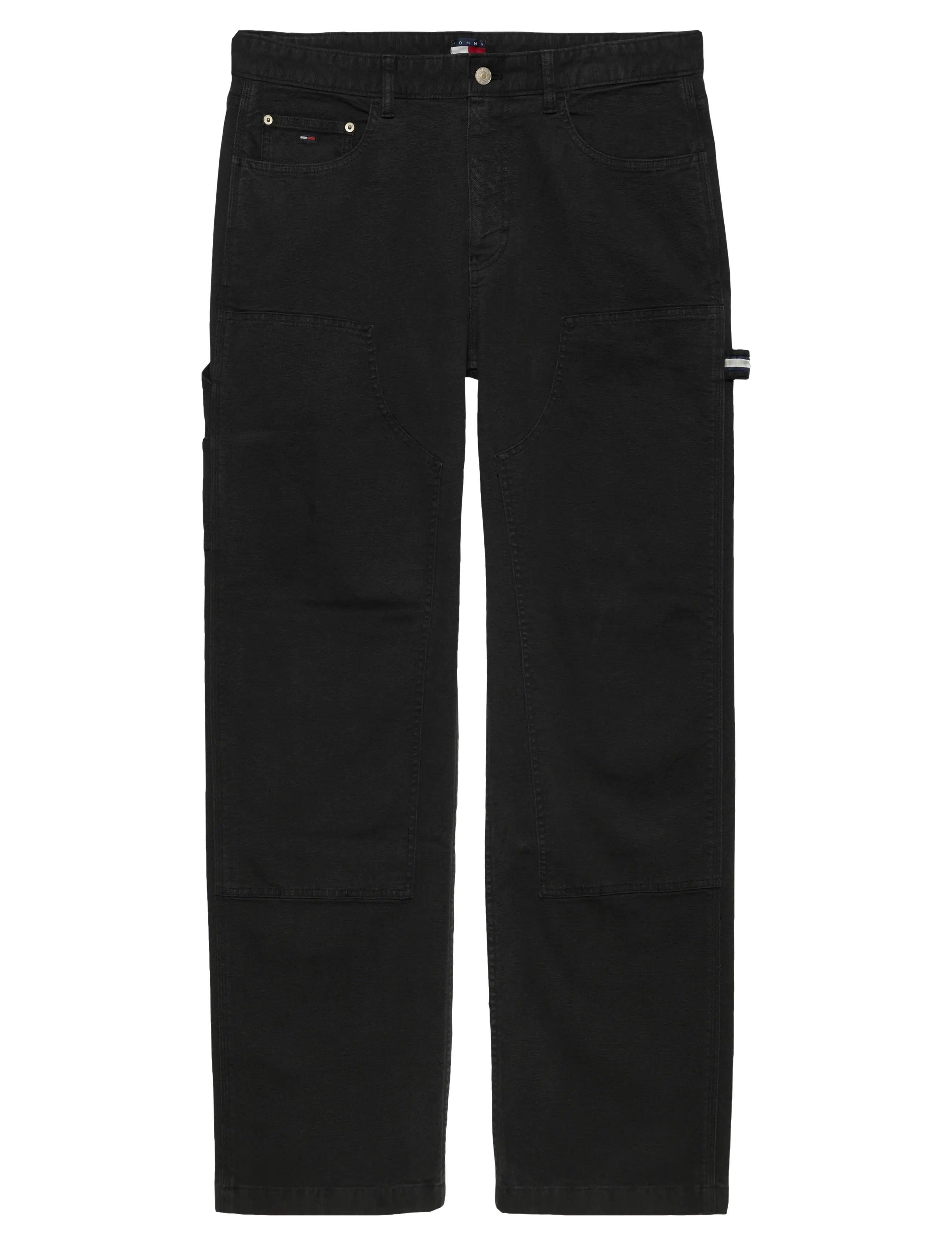 Tommy Jeans TJM JAIMIE CARPENTER DOUBLE KNEE - Casual - BLACK / black