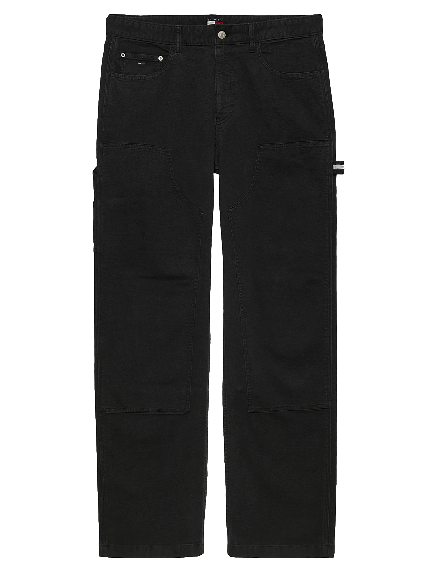 Tommy Jeans - TJM JAIMIE CARPENTER DOUBLE KNEE - normale jeans - black - 1