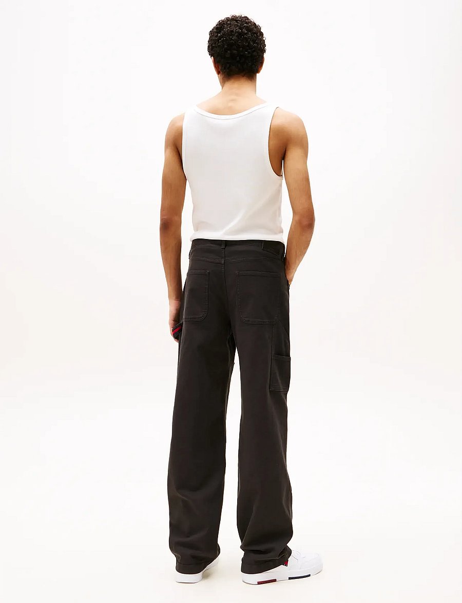 Tommy Jeans - TJM JAIMIE CARPENTER DOUBLE KNEE - normale jeans - black - 3