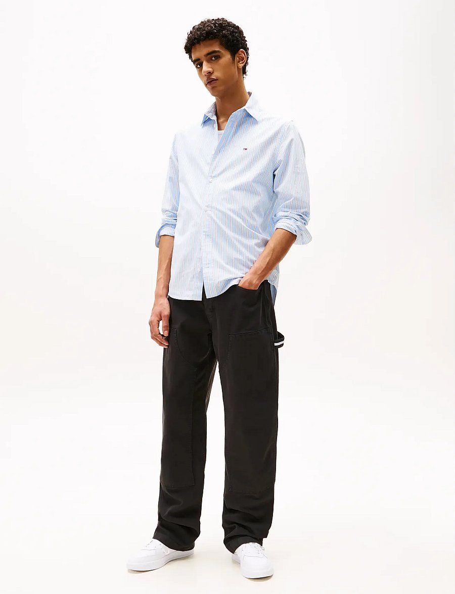 Tommy Jeans - TJM JAIMIE CARPENTER DOUBLE KNEE - normale jeans - black - 4