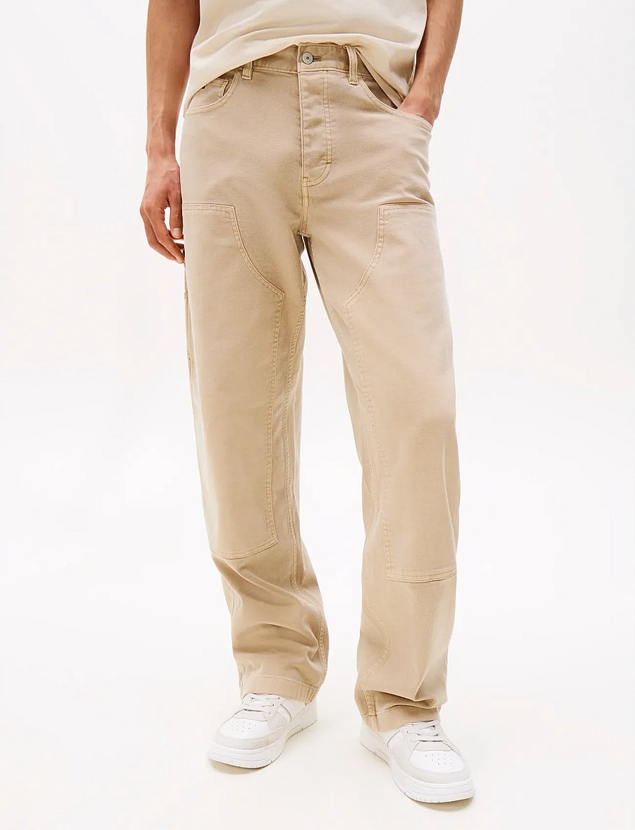 Tommy Jeans - TJM JAIMIE CARPENTER DOUBLE KNEE - normale jeans - silt - 0