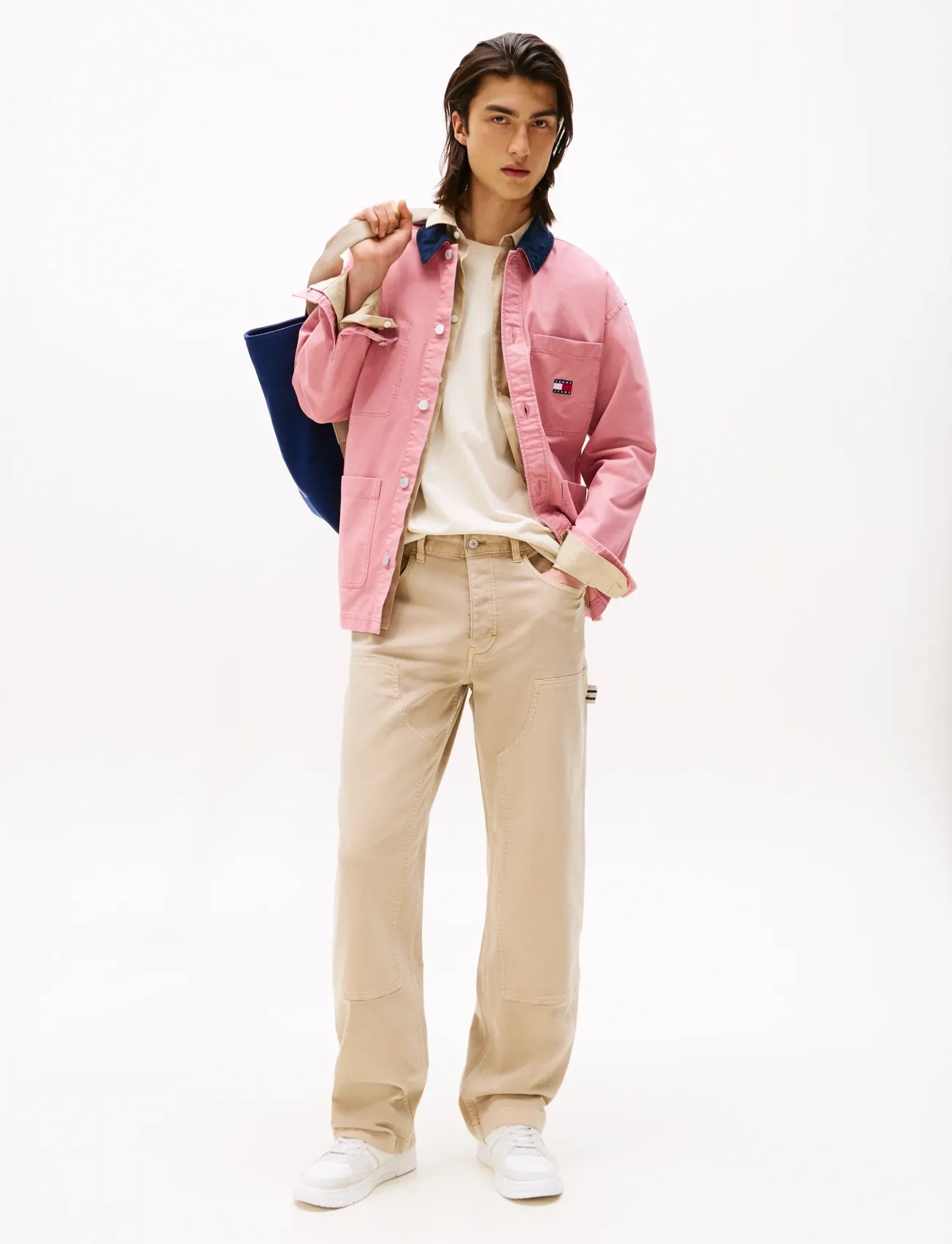 Tommy Jeans - TJM JAIMIE CARPENTER DOUBLE KNEE - regular jeans - silt - 4