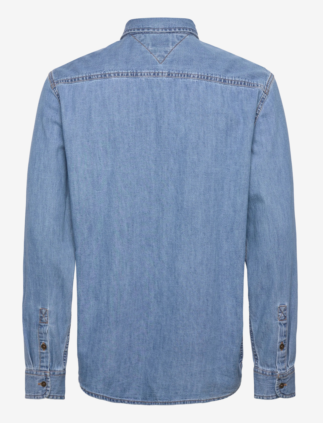 Tommy Jeans - LS REGULAR DENIM SHIRT EXT - denimskjorter - denim medium - 2