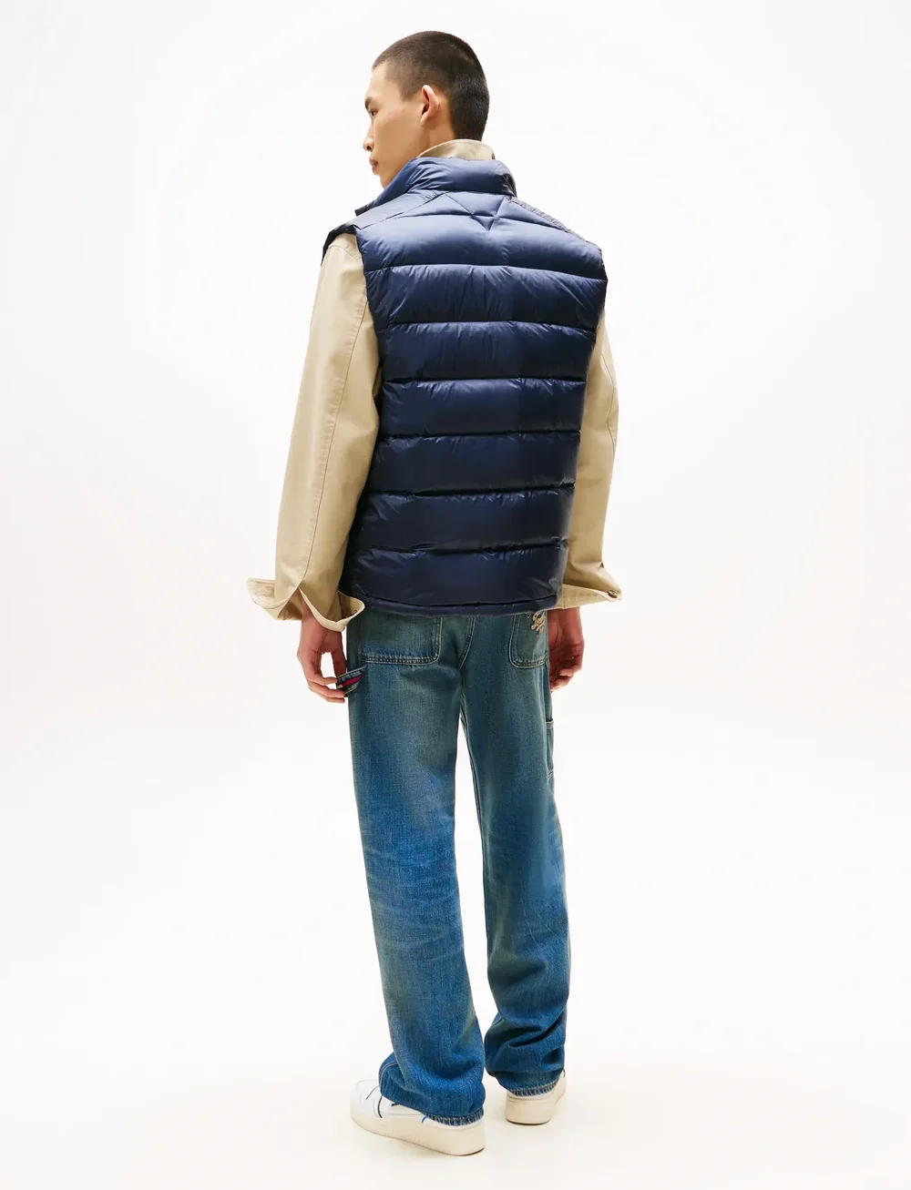 Tommy Jeans - TJM LIGHT DOWN VEST EXT - vestid - dark night navy - 4