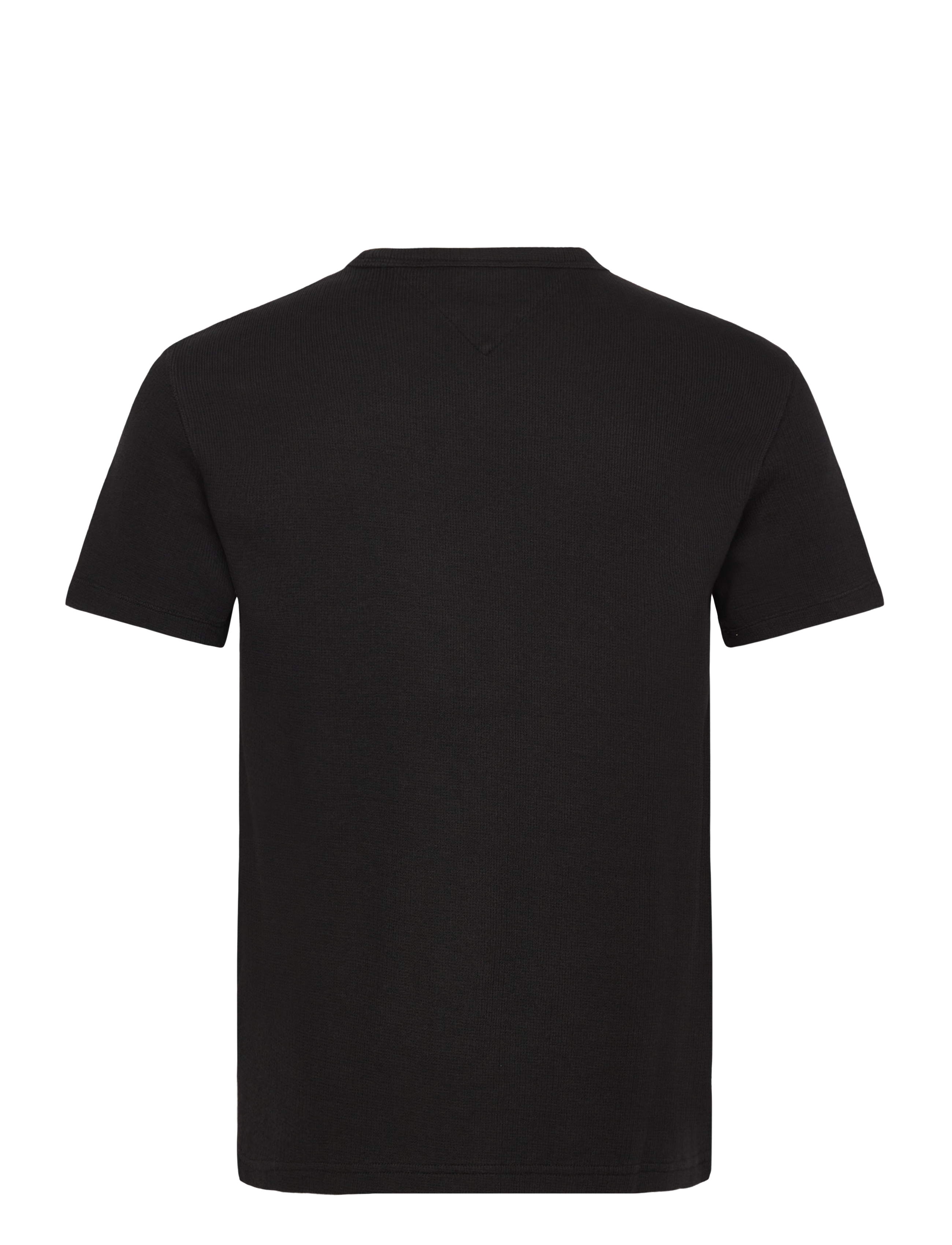 Tommy Jeans - TJM SLIM WAFFLE SCRIPT TEE - birthday gifts - black - 2