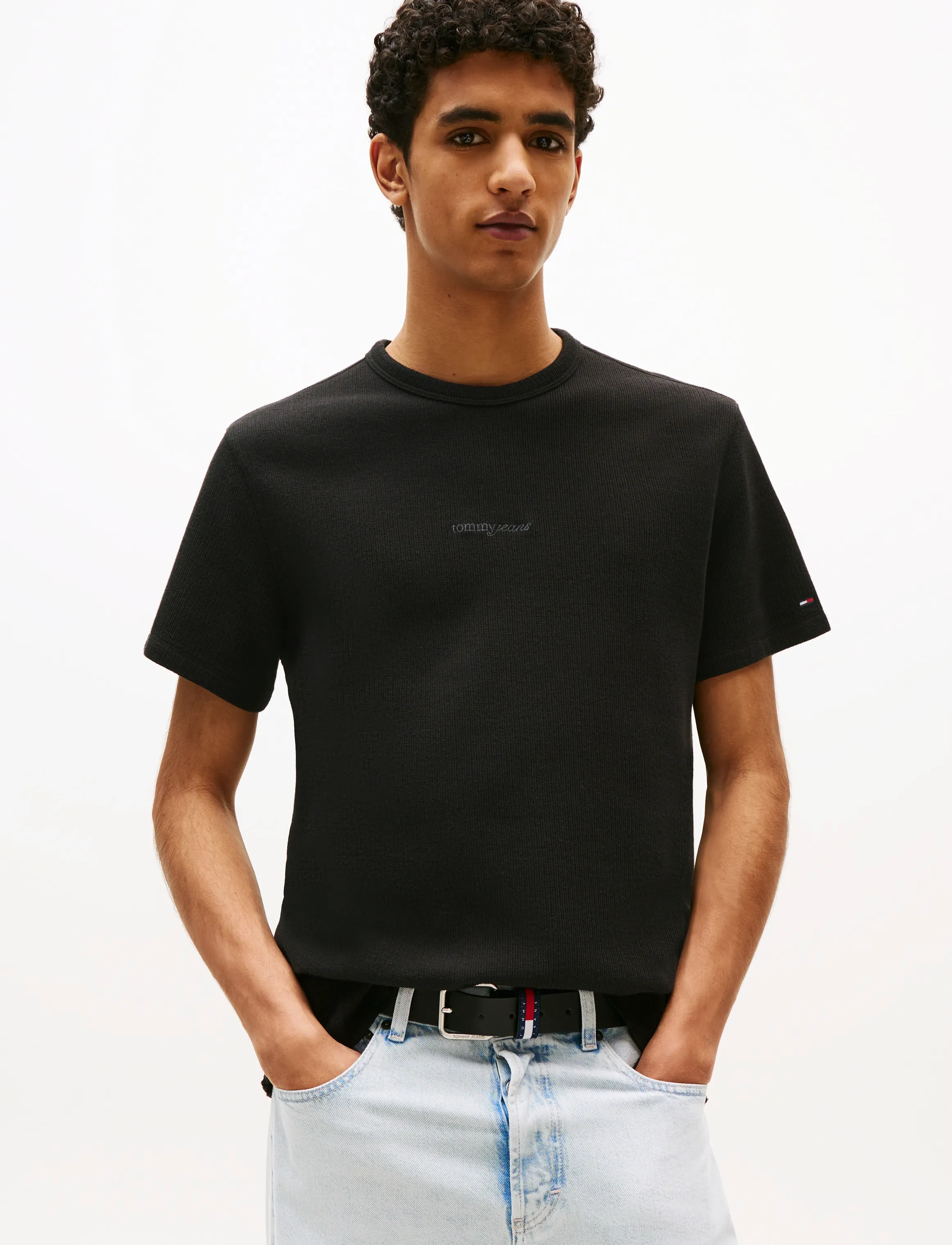 Tjm Slim Waffle Script Tee