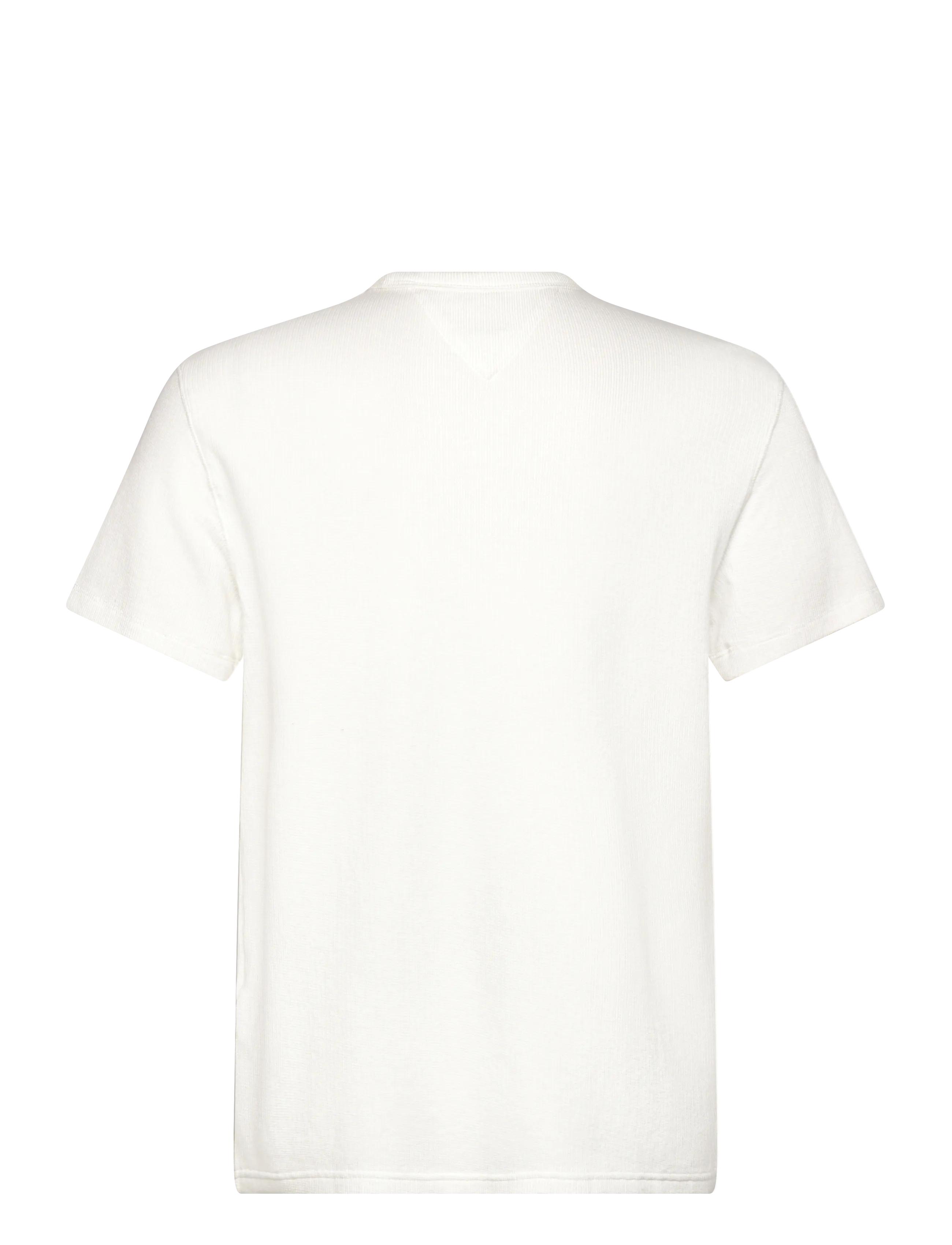 Tommy Jeans - TJM SLIM WAFFLE SCRIPT TEE - kortærmede t-shirts - ecru - 2