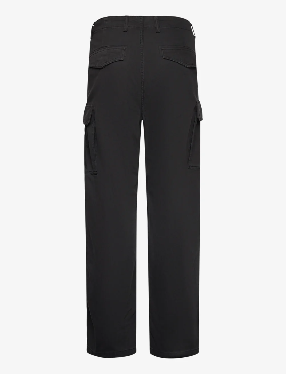 Tommy Jeans - TJM OTIS HERRINGBONE CARGO PANTS - cargohose - black - 2