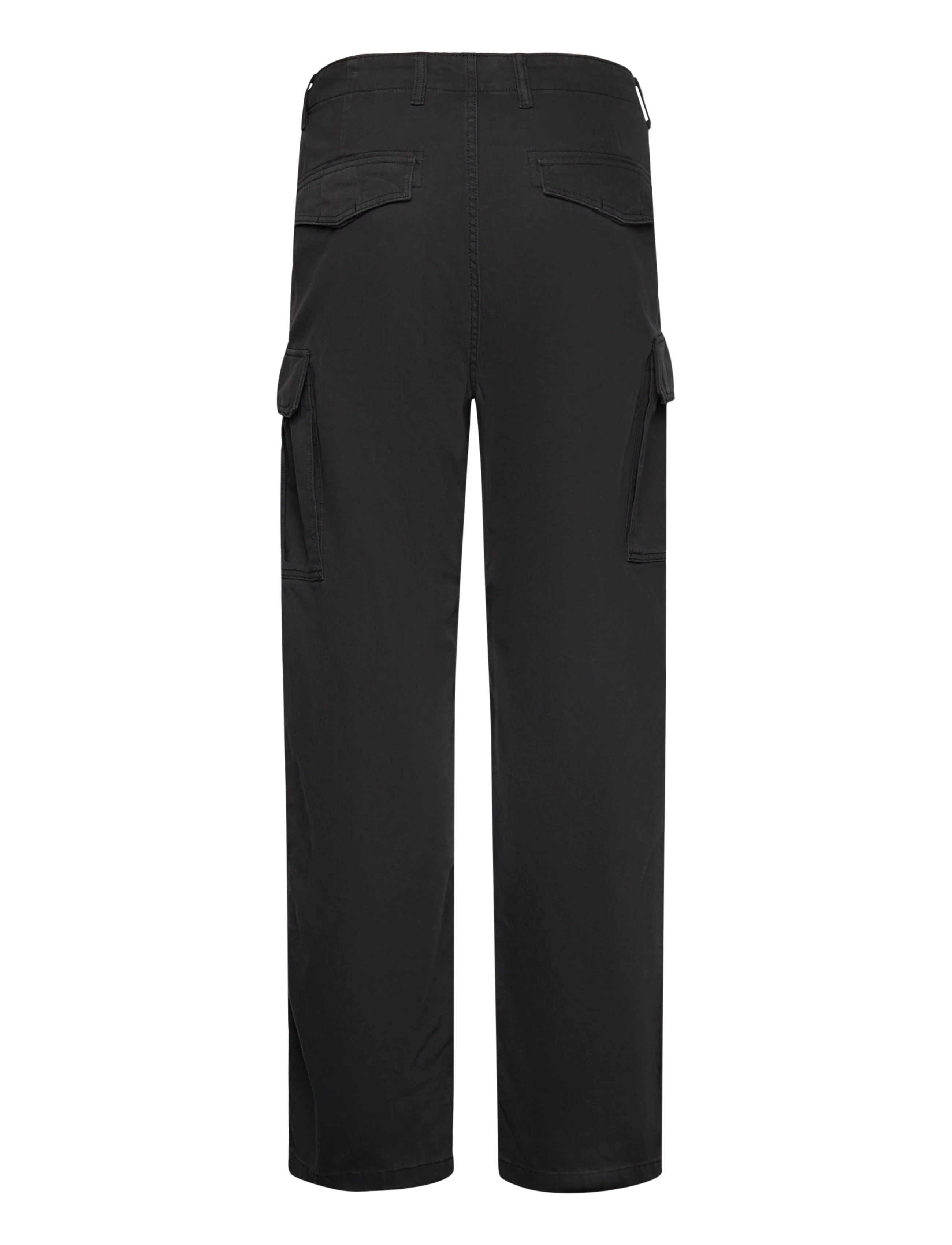 Tommy Jeans - TJM OTIS HERRINGBONE CARGO PANTS - cargohose - black - 2