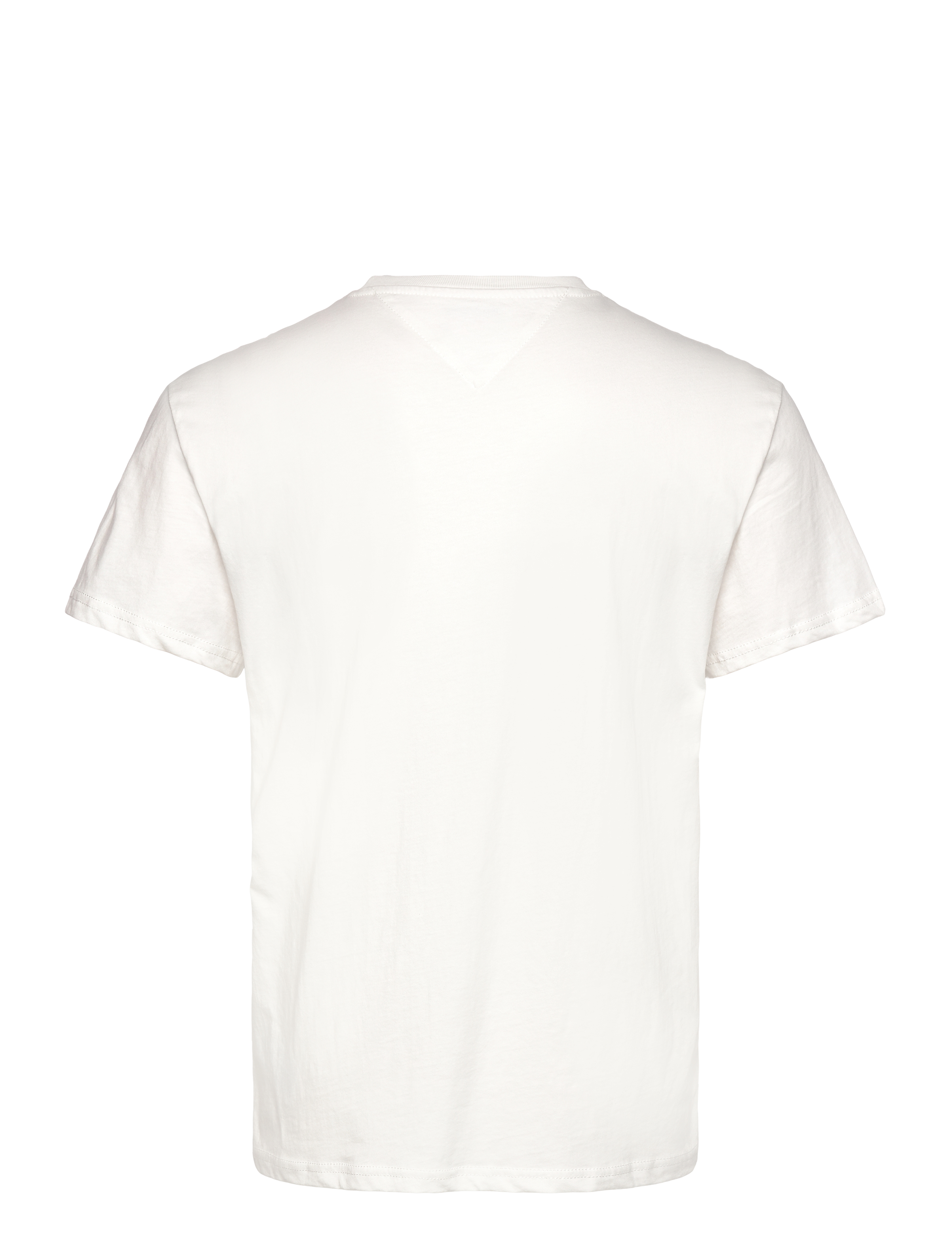 Tommy Jeans - TJM SLIM LINEAR CHEST TEE EXT - lühikeste varrukatega t-särgid - ecru - 2