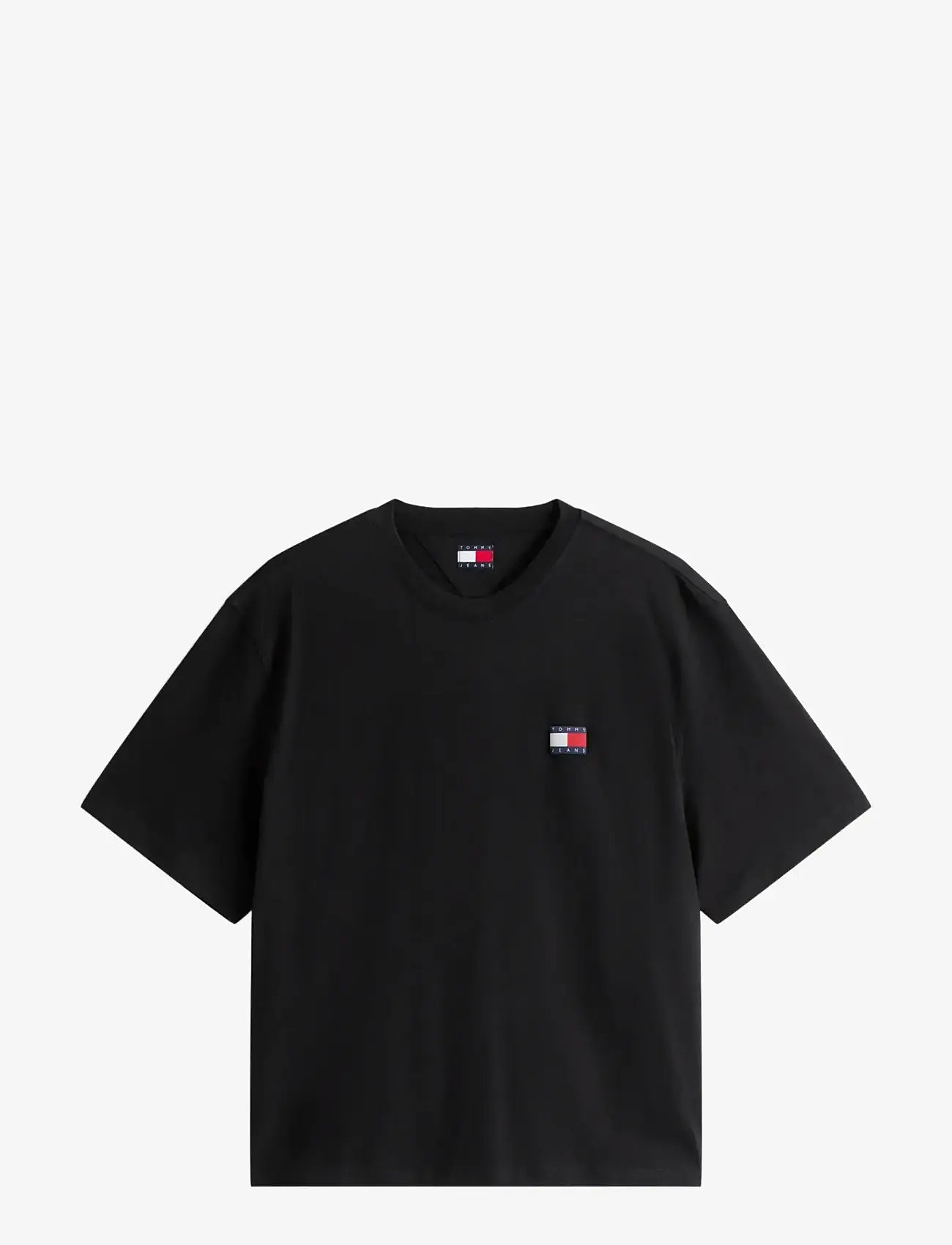 Tommy Jeans - TJM 90S POP COL NW CLSC T EXT - kortærmede t-shirts - black - 1