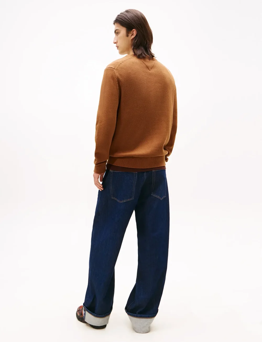 Tommy Jeans - TJM SLIM ESS SWEATER EXT - rundhals - coastal taupe - 3