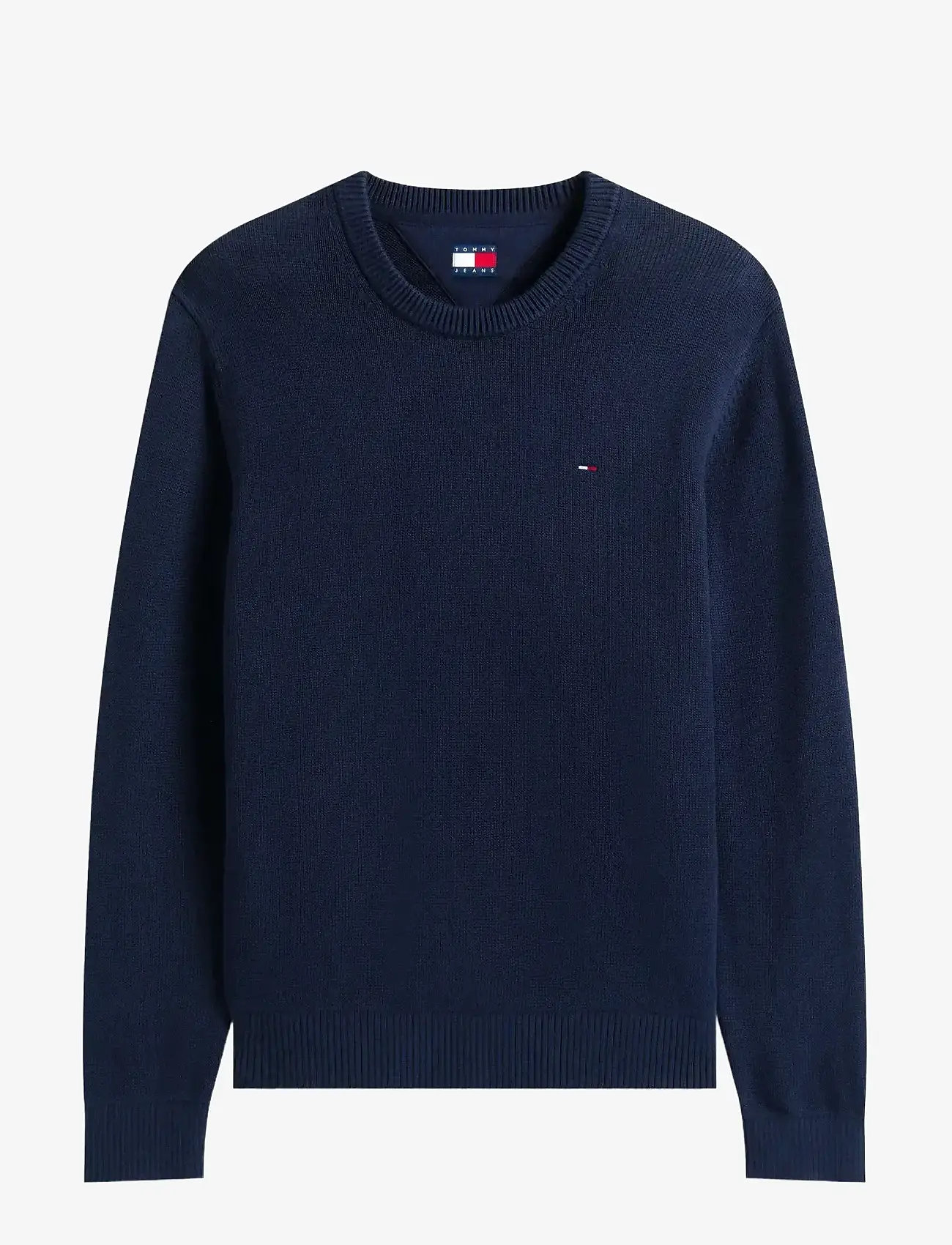 Tommy Jeans - TJM SLIM ESS SWEATER EXT - rund hals - dark blue - 1