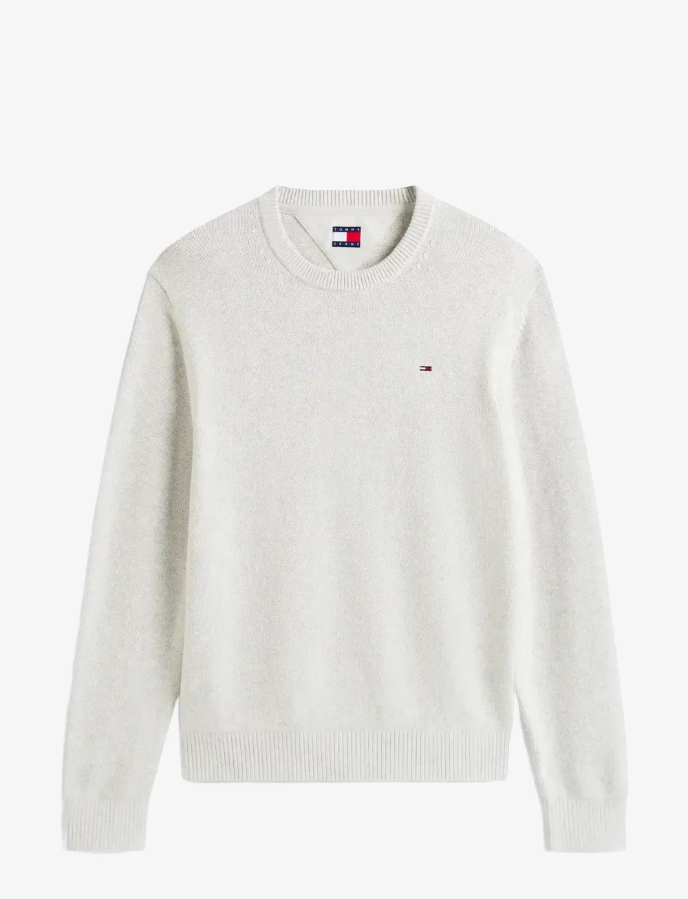 Tommy Jeans - TJM SLIM ESS SWEATER EXT - rundhals - lt grey htr - 1