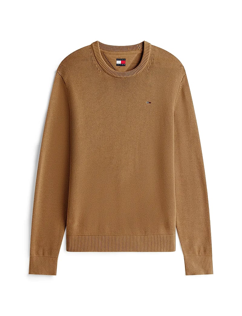 Tommy Jeans - TJM SLIM ESS SWEATER EXT - round necks - pecan nut - 4