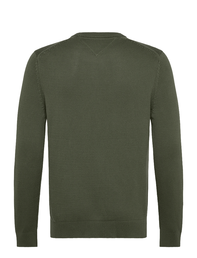 Tommy Jeans - TJM SLIM ESS SWEATER EXT - rund hals - pewter green - 2