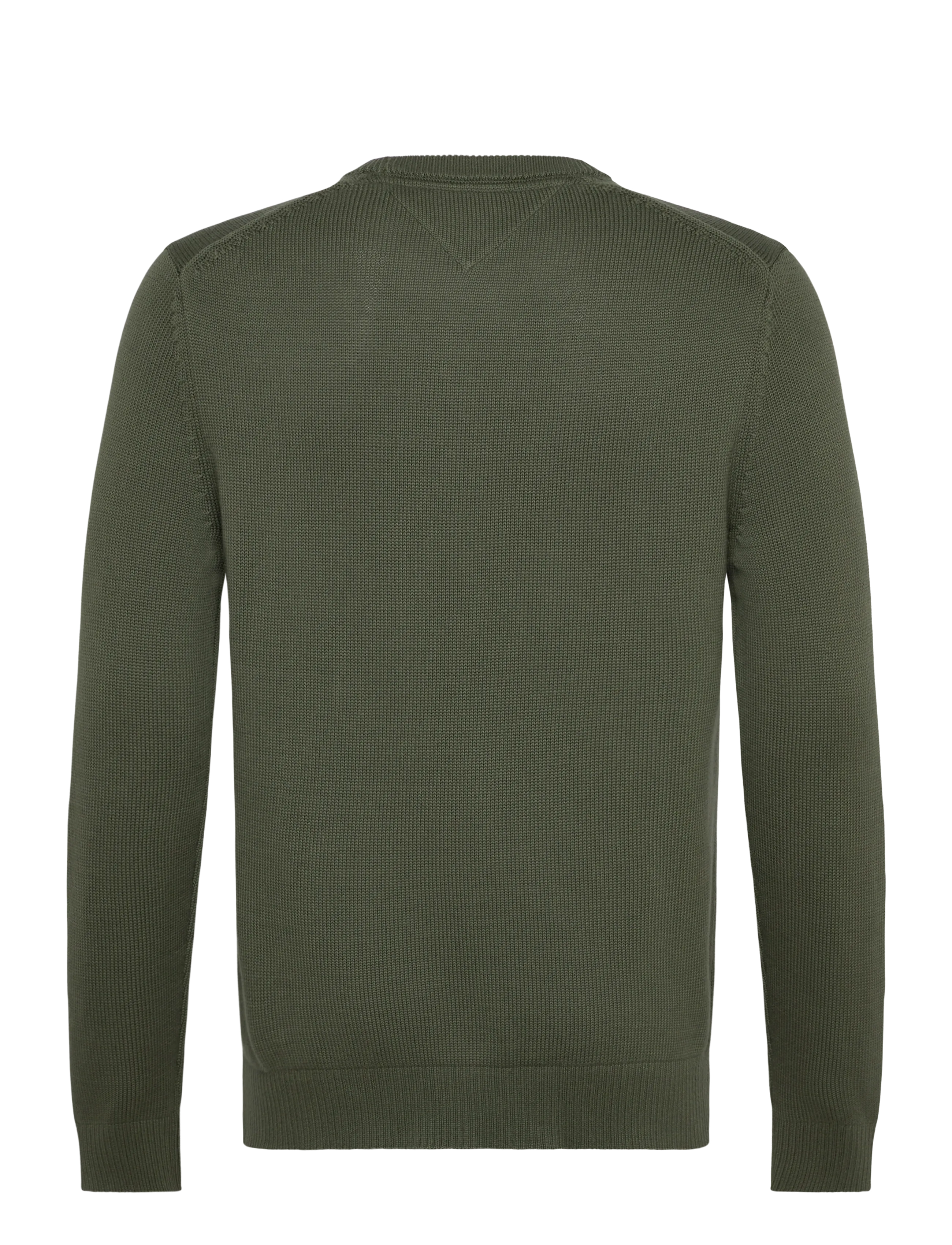 Tommy Jeans - TJM SLIM ESS SWEATER EXT - rundhalsad - pewter green - 2