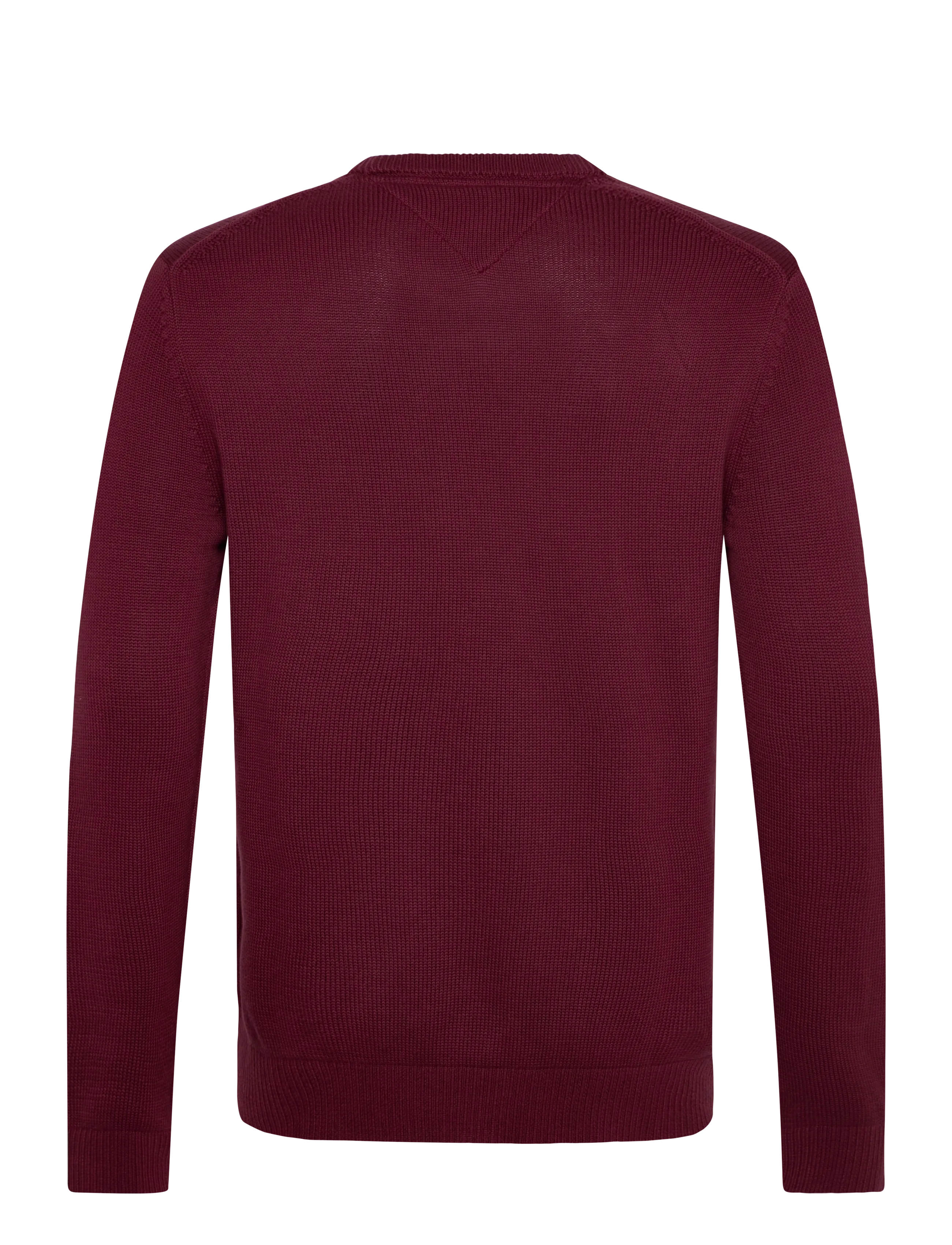 Tommy Jeans - TJM SLIM ESS SWEATER EXT - rundhals - red wine - 2