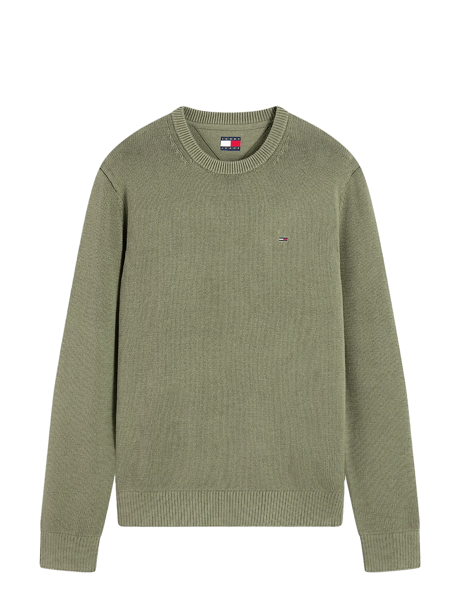 Tommy Jeans - TJM SLIM ESS SWEATER EXT - rund hals - rocky mountain - 1