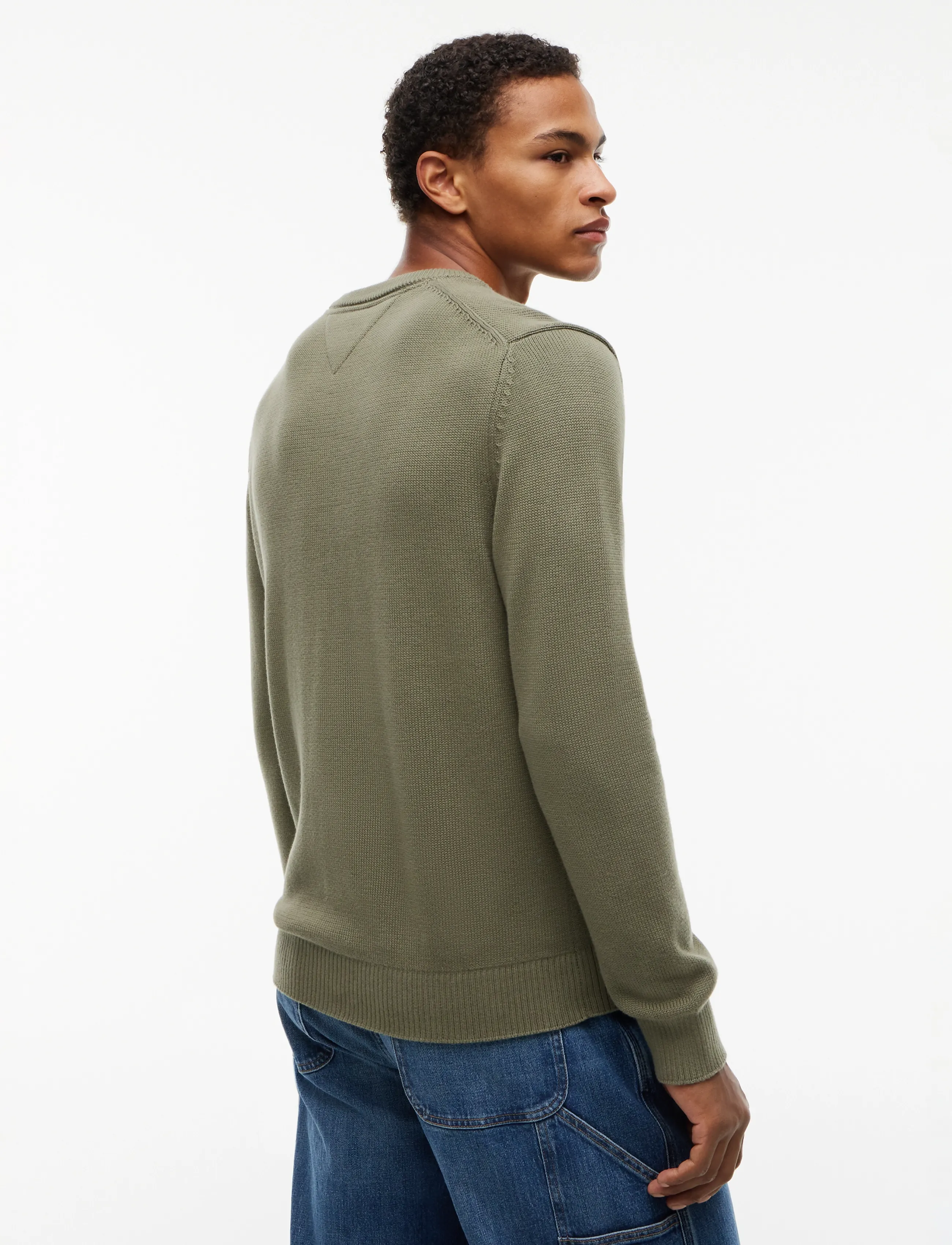 Tommy Jeans - TJM SLIM ESS SWEATER EXT - rund hals - rocky mountain - 2