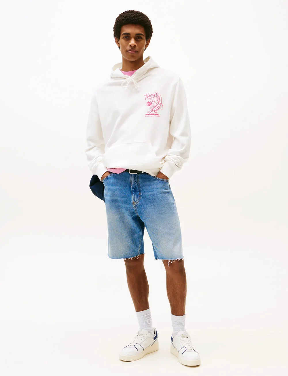 Tommy Jeans - TJM REG NOVELTY FAIR HOODIE - hættetrøjer - ecru - 2