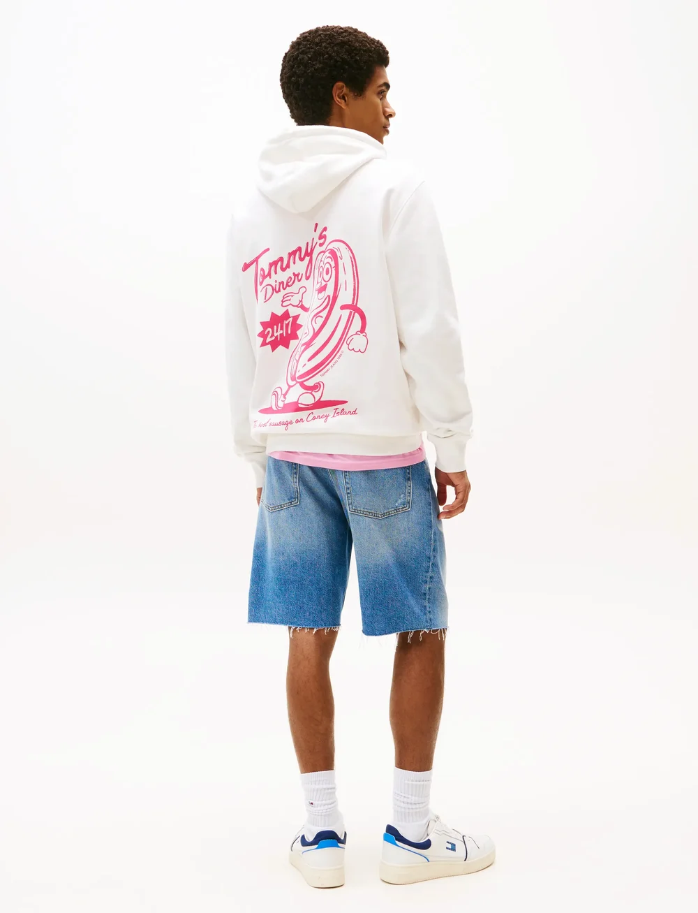 Tommy Jeans - TJM REG NOVELTY FAIR HOODIE - hættetrøjer - ecru - 3