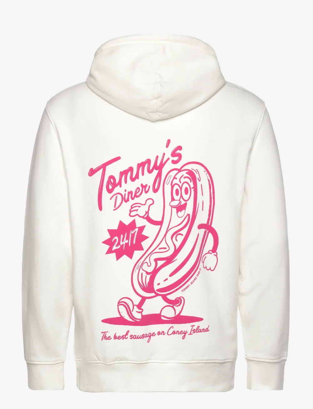 Tommy Jeans - TJM REG NOVELTY FAIR HOODIE - hættetrøjer - ecru - 4