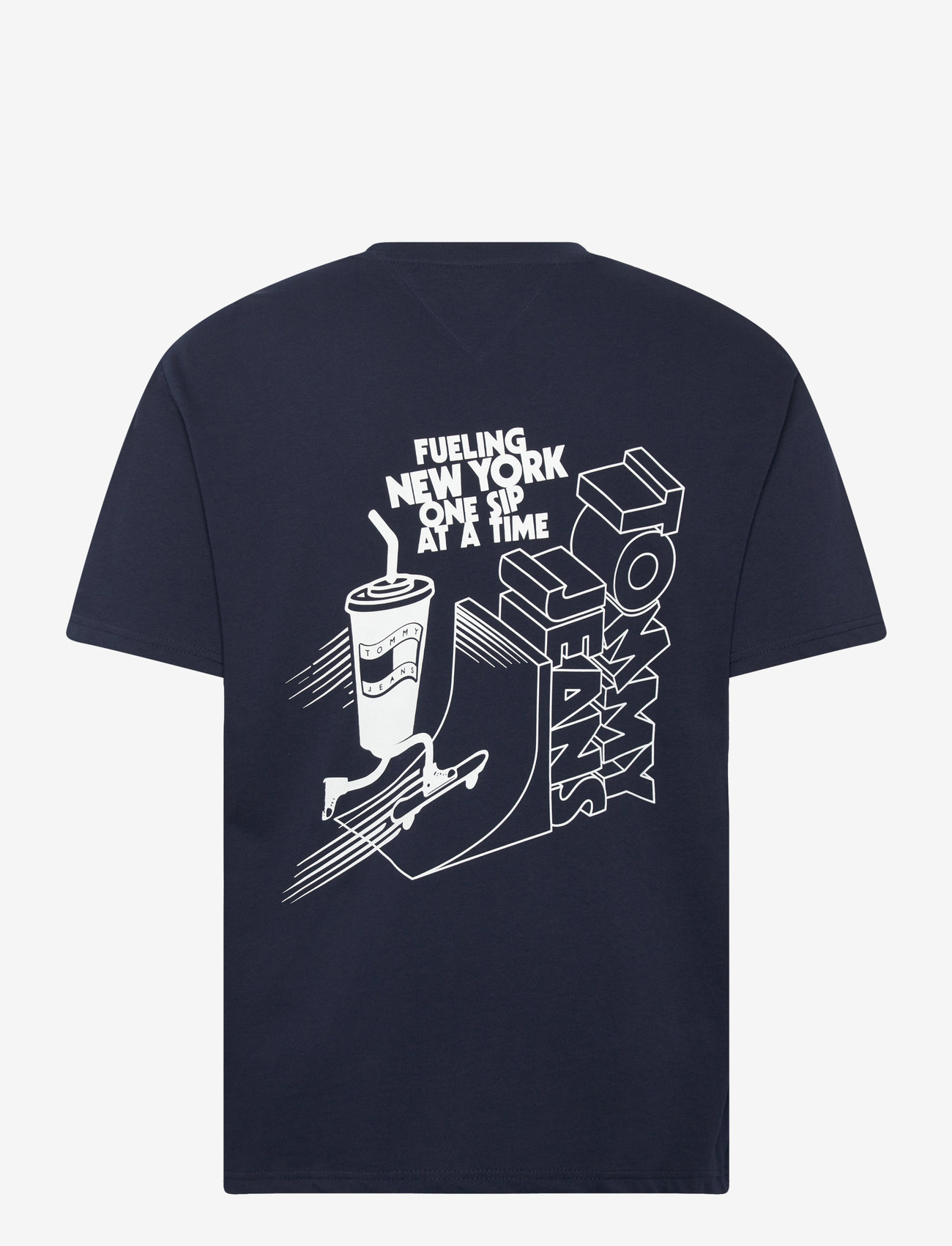 Tommy Jeans - TJM RLX SKATER BACK GRAPHIC TEE - dark night navy - 2