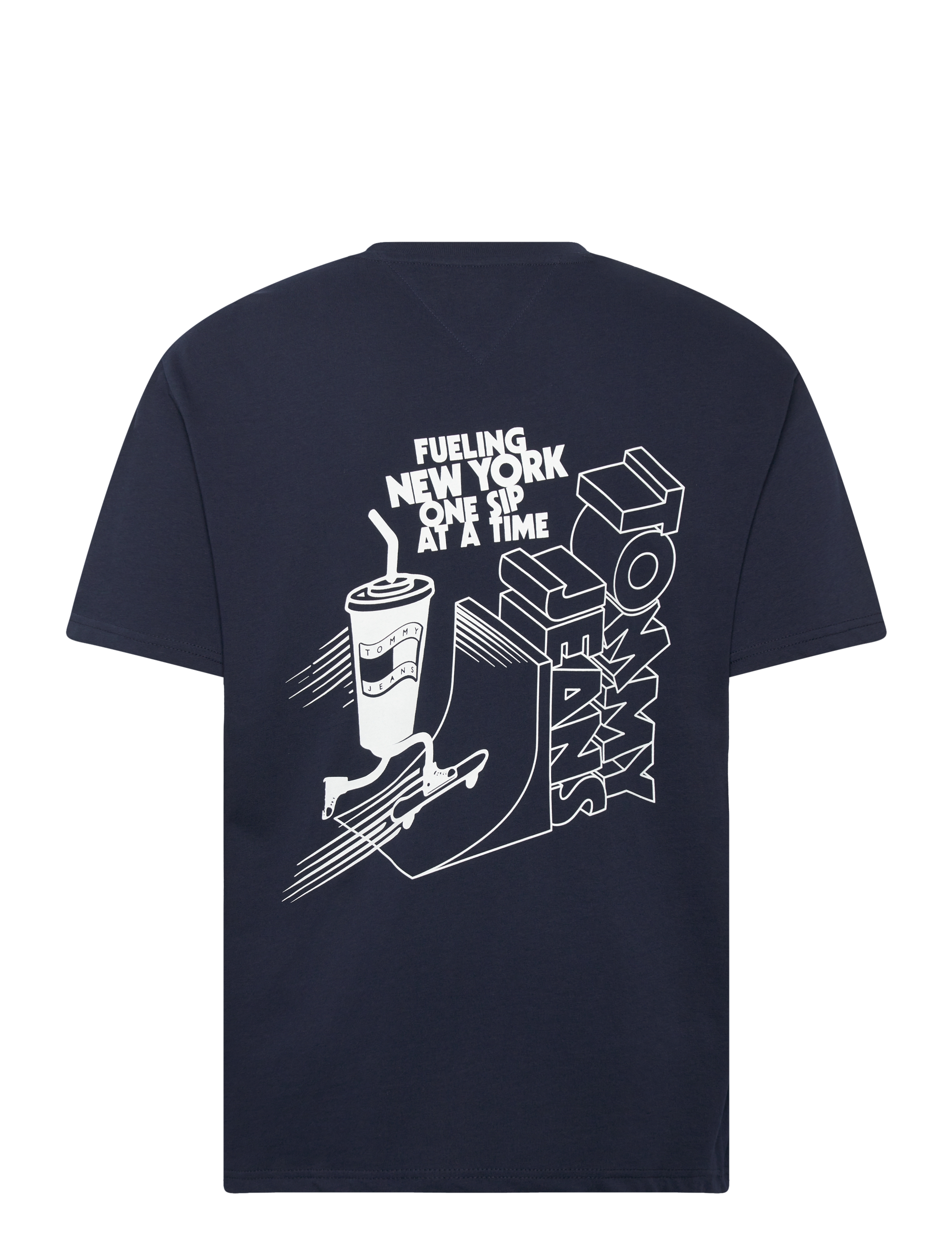 Tommy Jeans - TJM RLX SKATER BACK GRAPHIC TEE - dark night navy - 2