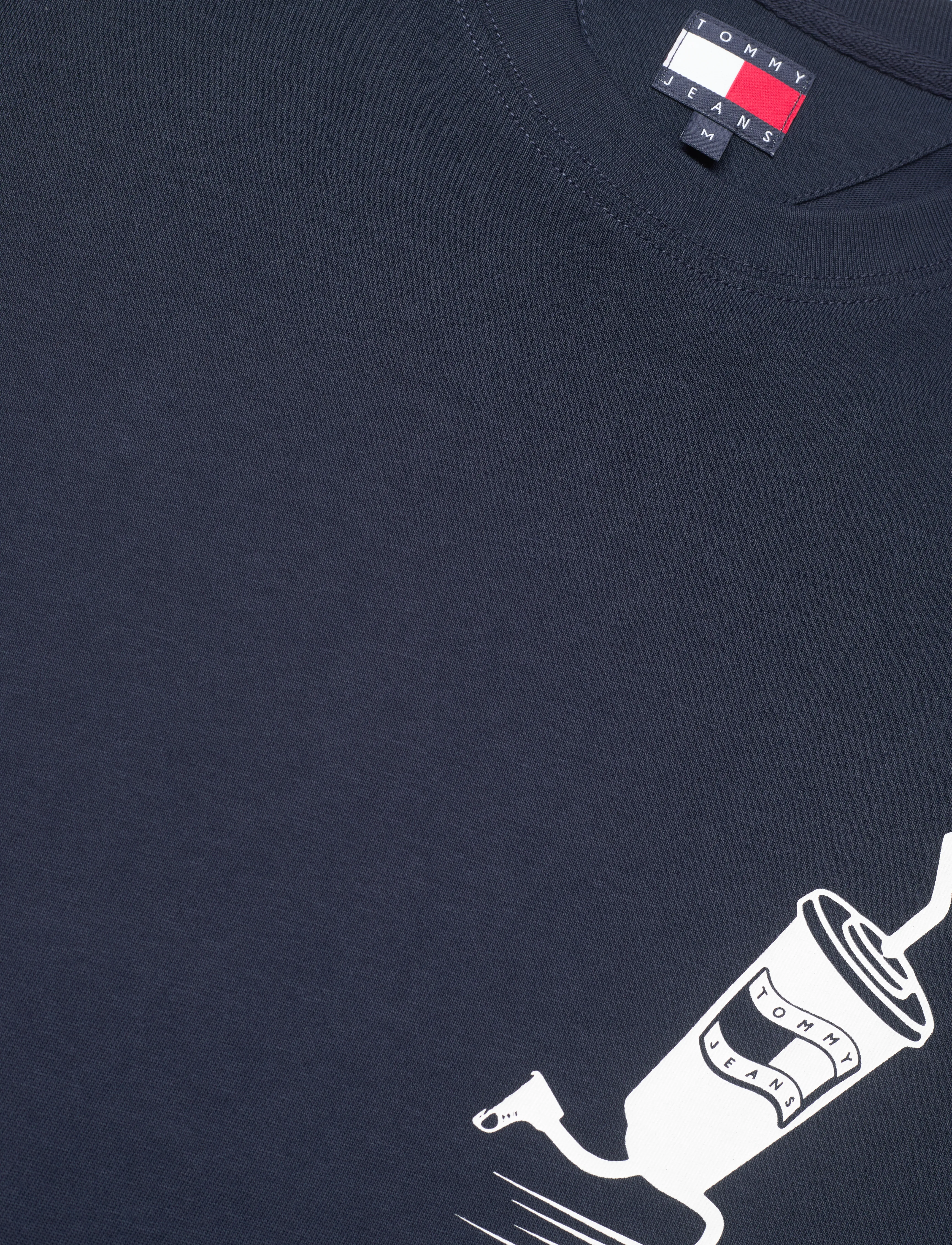Tommy Jeans - TJM RLX SKATER BACK GRAPHIC TEE - dark night navy - 5