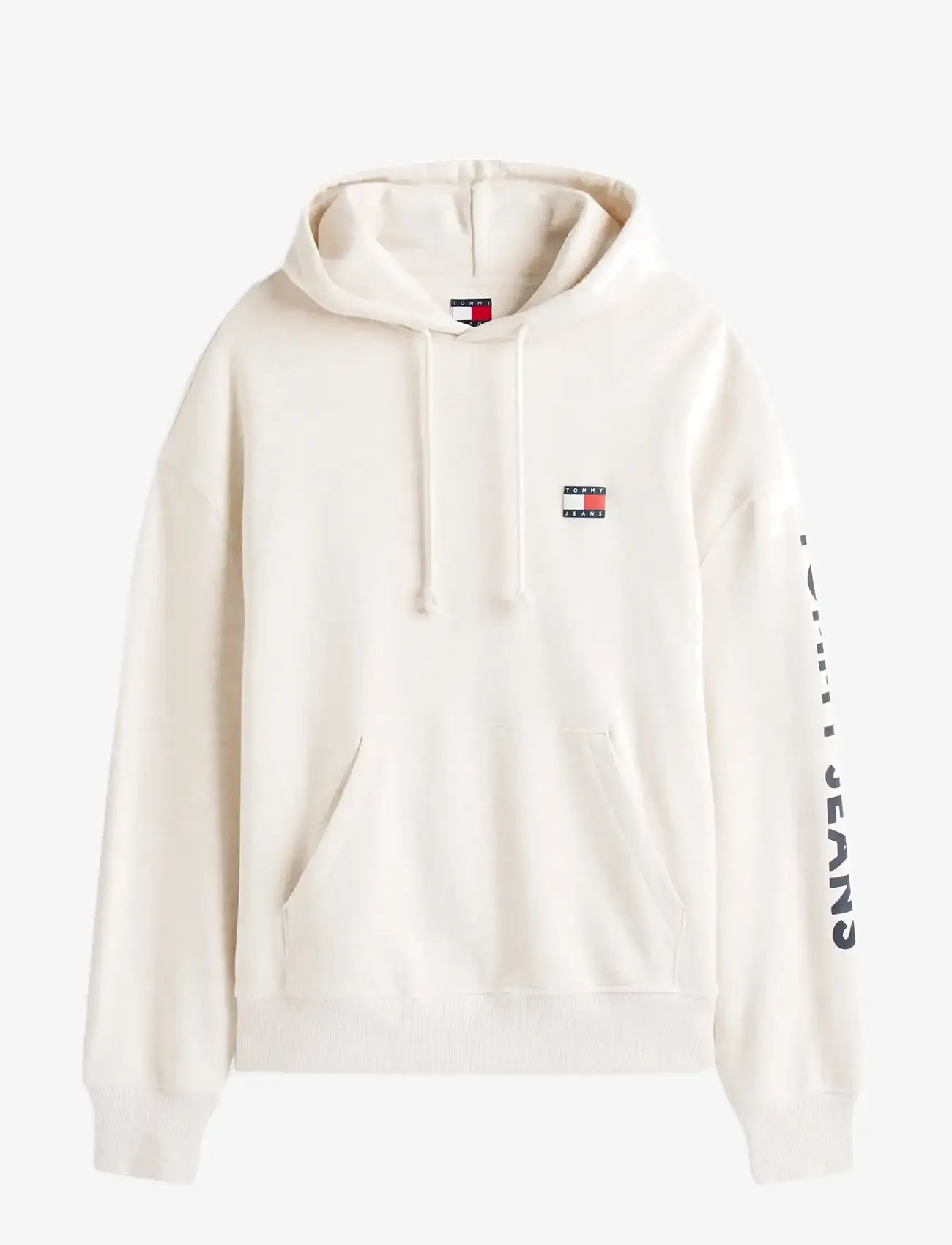 Tommy Jeans - TJM CRP NEW CLASSICS HOODIE EXT - kapuutsiga dressipluusid - oat marl htr - 1
