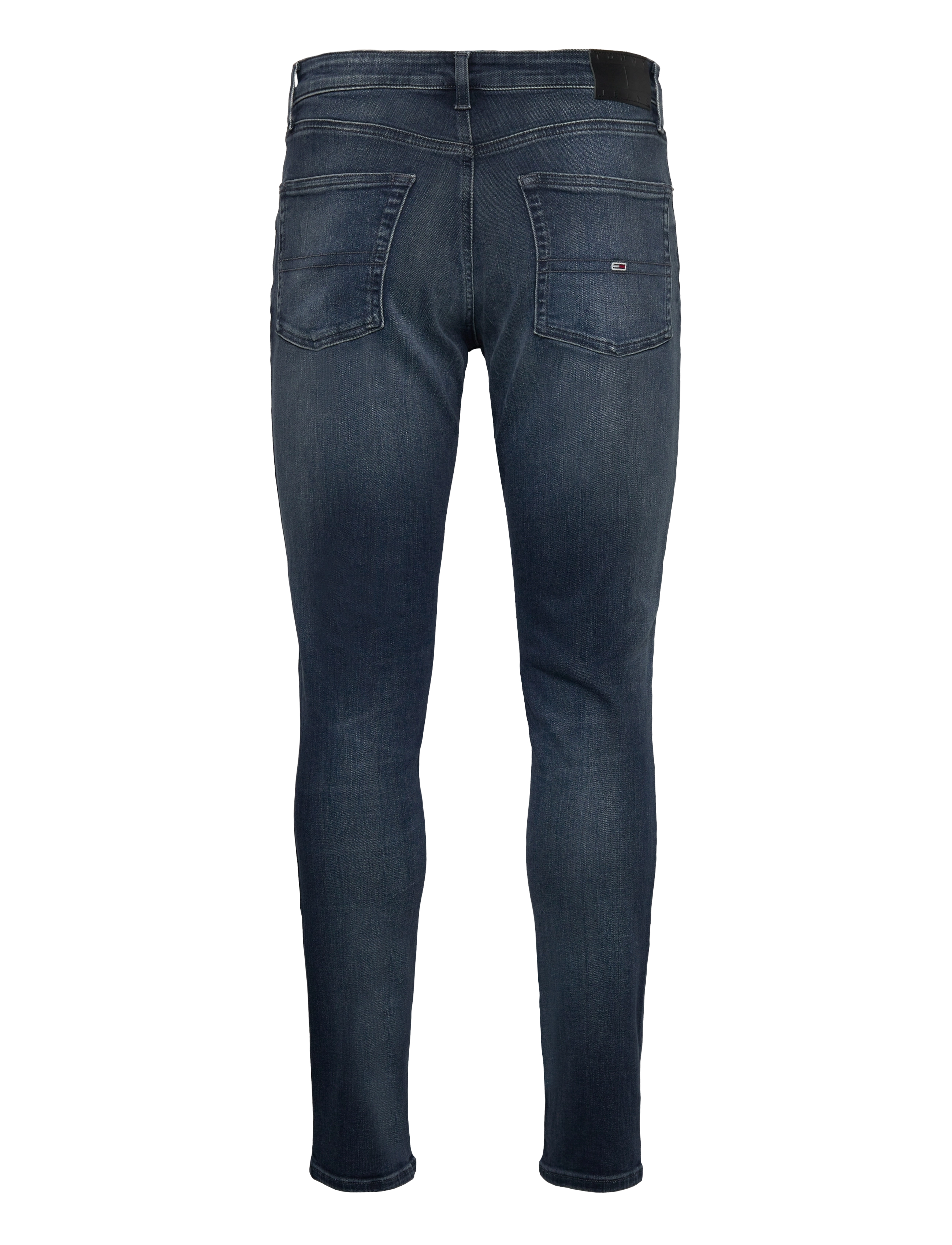 Tommy Jeans - SCANTON SLIM AI1264 - džinsa bikses ar tievām starām - denim dark - 2