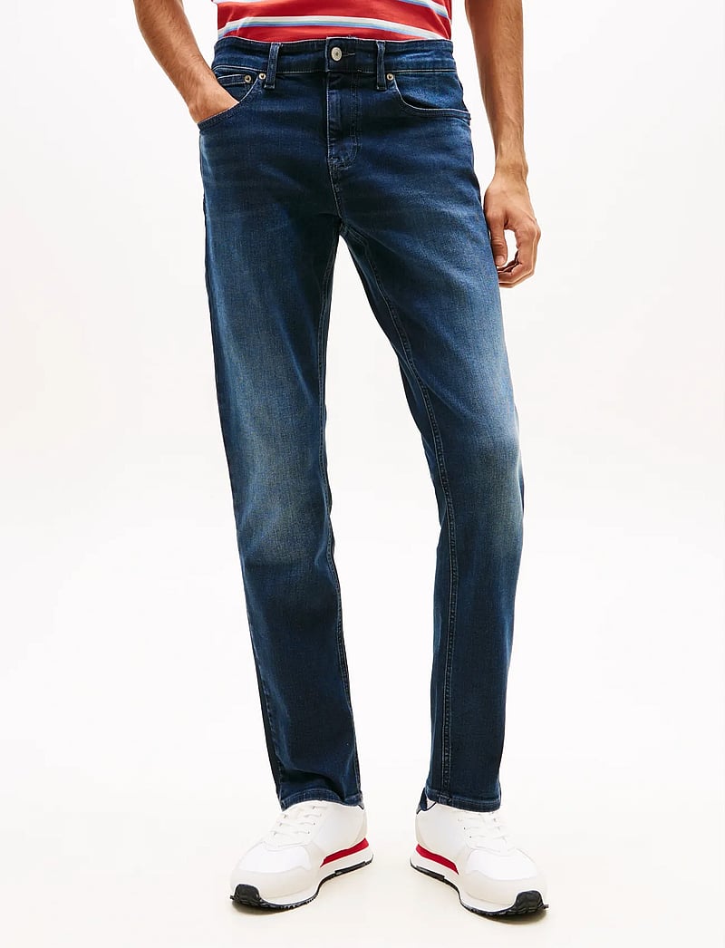 Tommy Jeans - SCANTON SLIM AI1264 - kitsad teksad - denim dark - 0