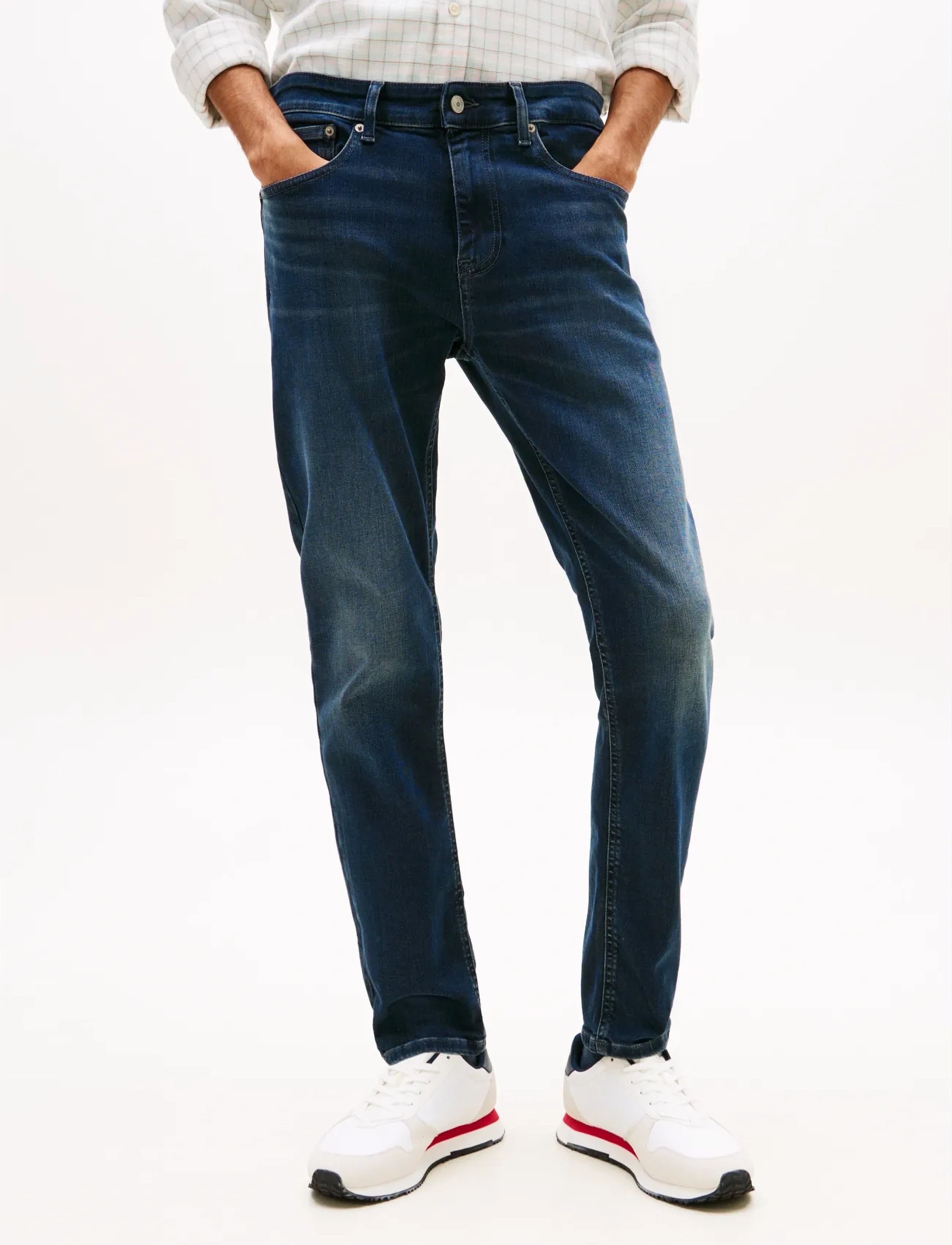 Tommy Jeans AUSTIN SLIM TPRD AI1264 - Jeans - DENIM DARK / navy