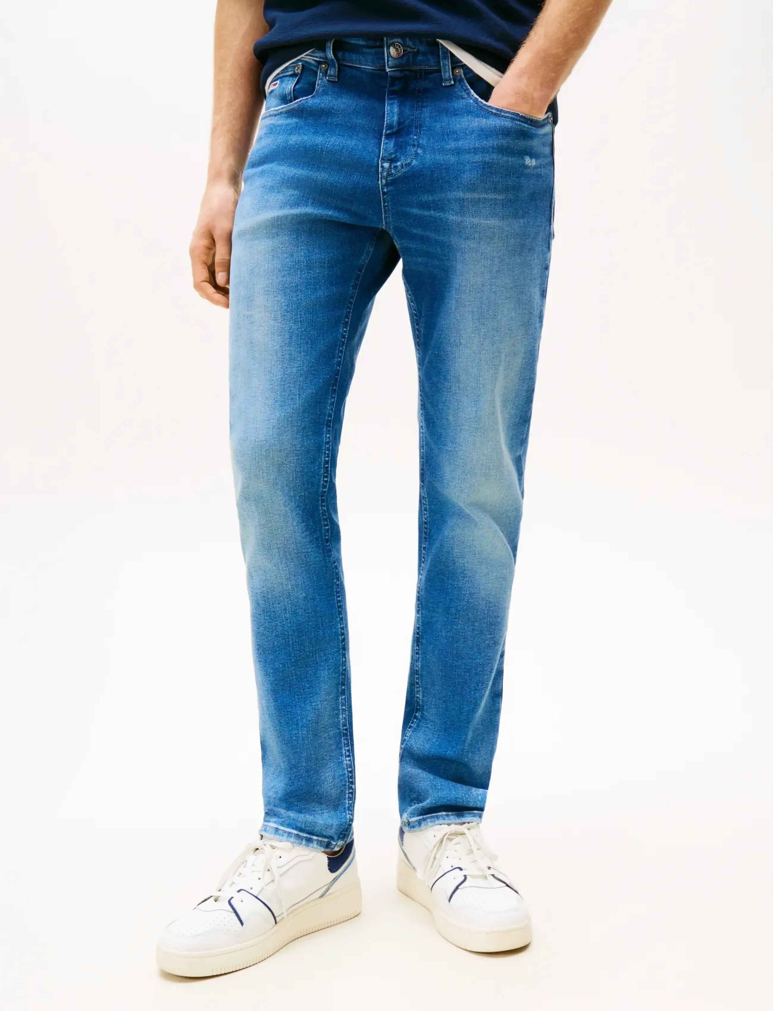 Tommy Jeans SCANTON SLIM AI3335 - Tommy Hilfiger - DENIM MEDIUM / blue