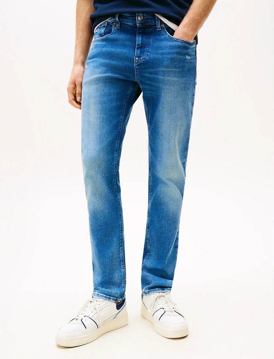 Tommy Jeans - SCANTON SLIM AI3335 - slim fit -farkut - denim medium - 0