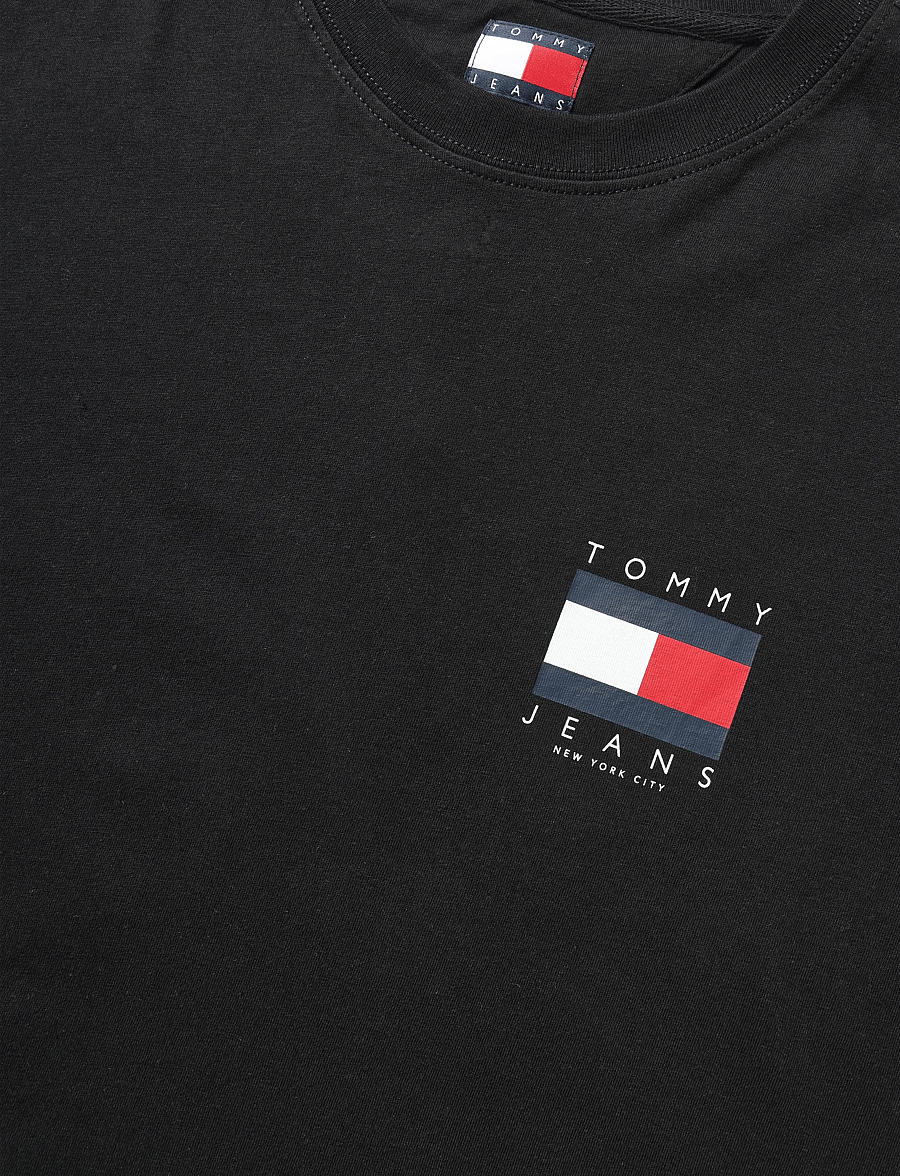 Tommy Jeans - TJM REG FLAG GRAPH BCKPRNT T EXT - black - 2