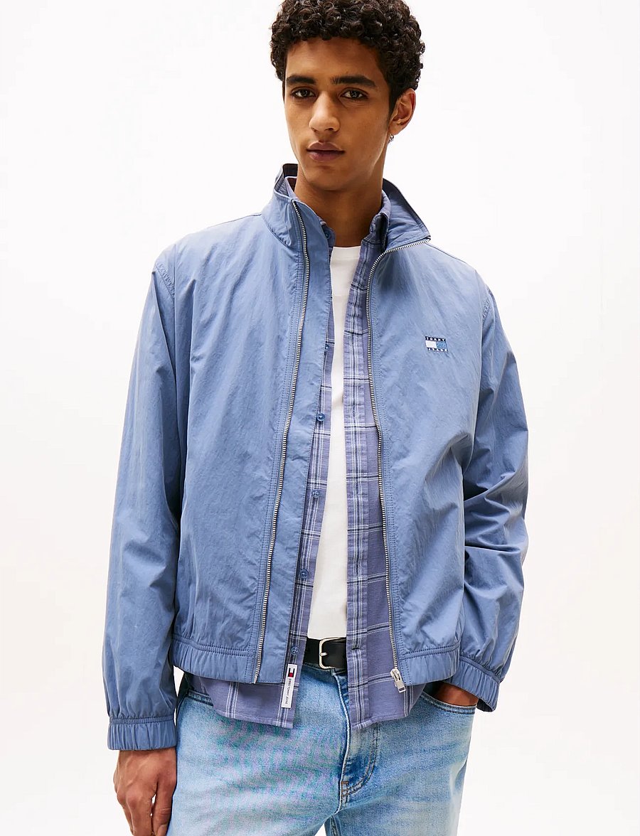 Tommy Jeans - TJM ESSENTIAL JACKET EXT - herbstjacken - blue moment - 0